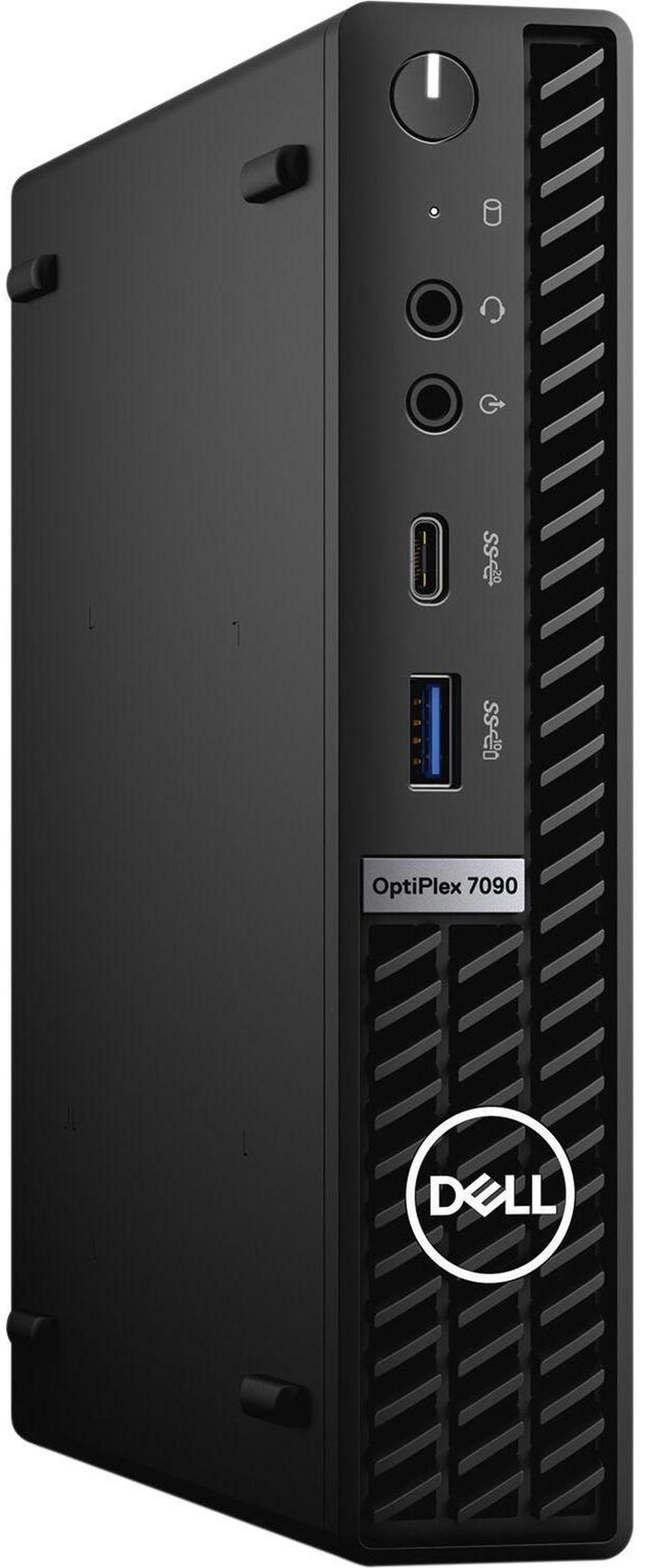 Alt view image 2 of 4 - Dell Optiplex 7090 Micro Form Factor Desktop, Intel i7 11700T 1.4Ghz, 32GB DDR4, 256GB NVMe M.2 SSD, USB Type C, WiFi, Windows 11 Pro (Grade B)