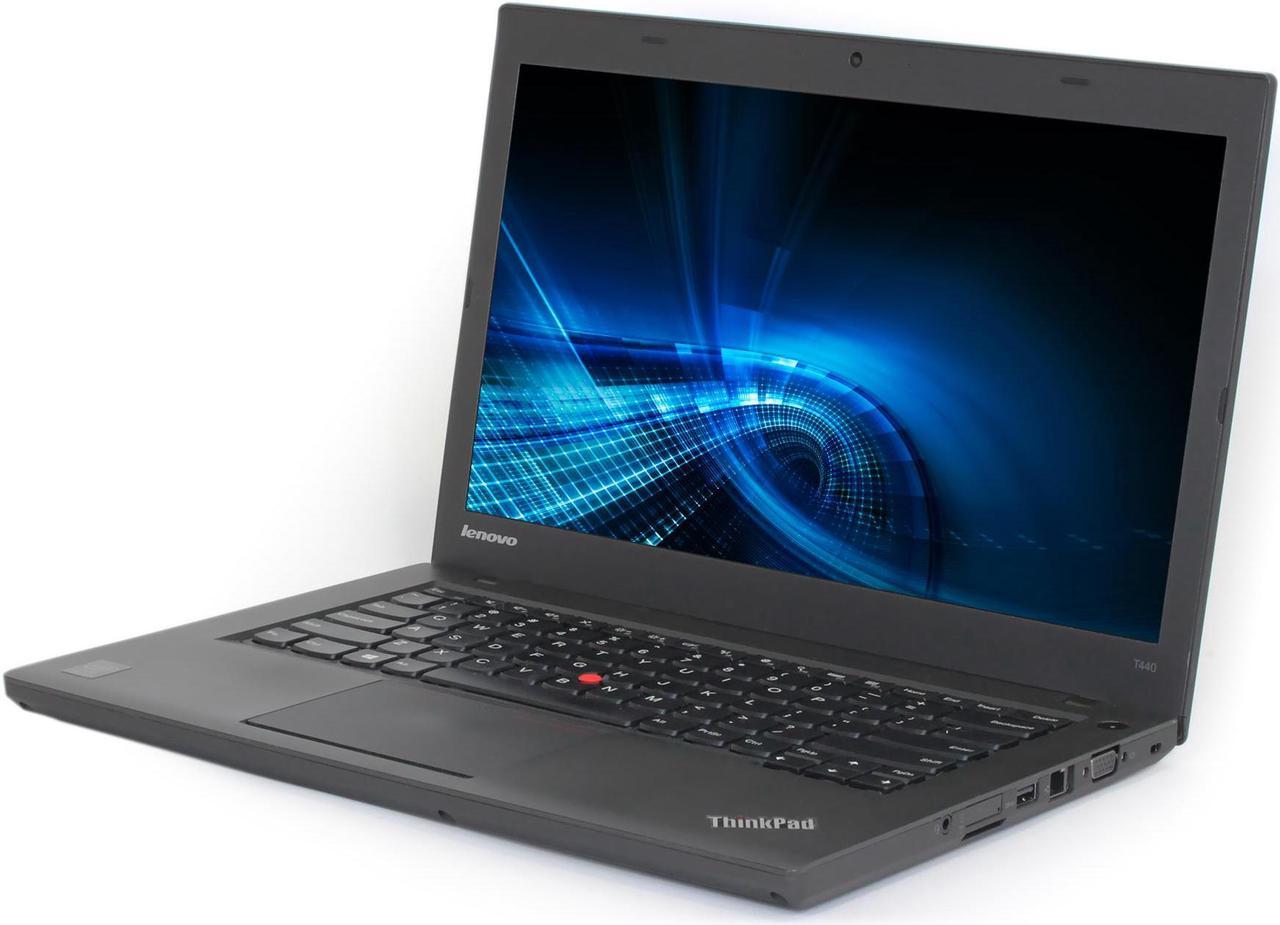 Lenovo Thinkpad T440 14" Laptop, i5 4300U 1.9Ghz, 8GB DDR3, 1TB Hard Drive, Webcam, Windows 10 Pro - B Grade