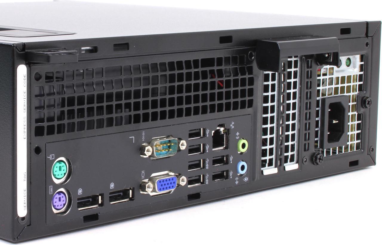 Alt view image 4 of 4 - Dell Optiplex 9020 Small Form Desktop, Quad Core i5 4570 3.2Ghz, 8GB DDR3 RAM, 128GB SSD Hard Drive, DVD-RW, Windows 10 Pro