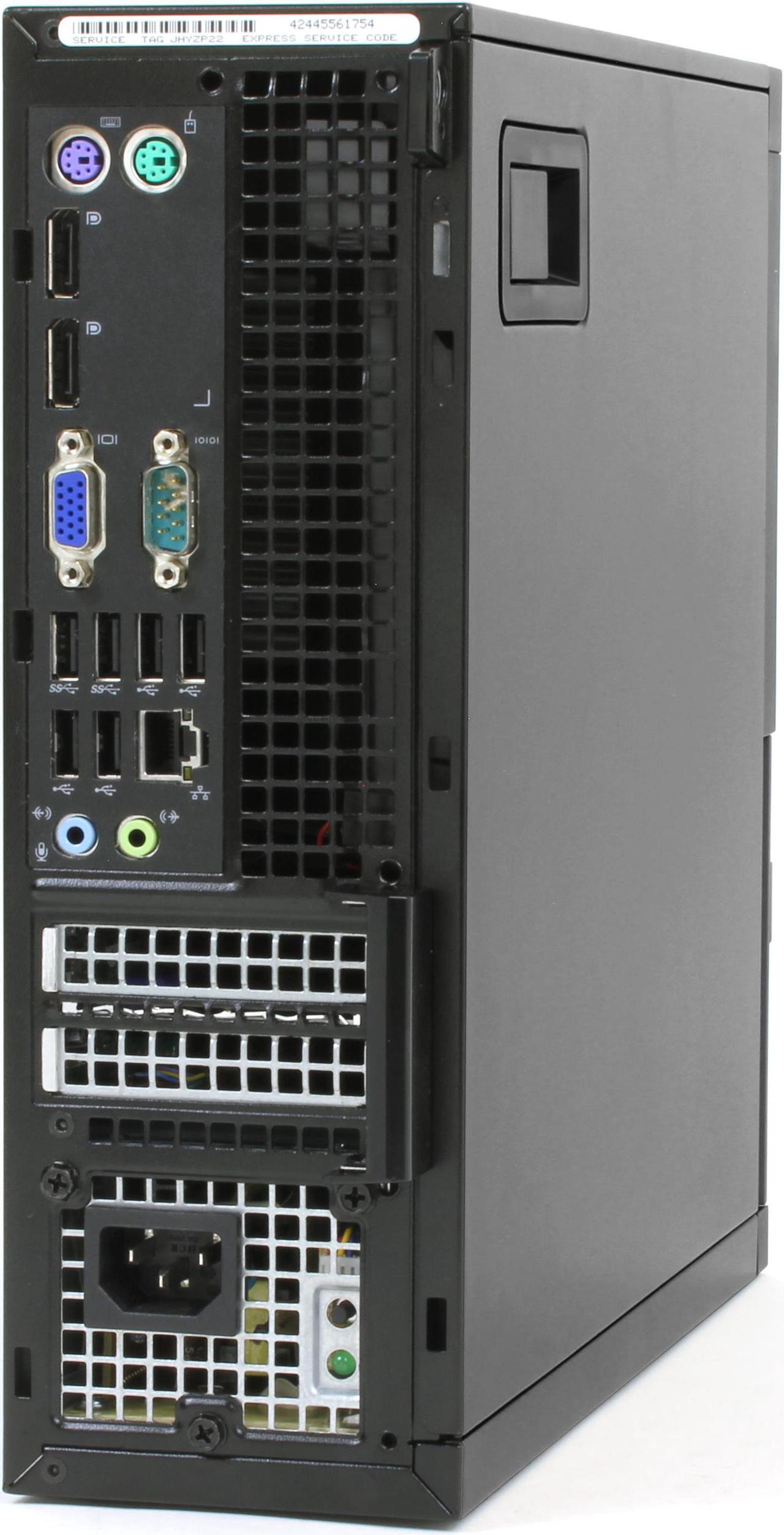 Alt view image 2 of 4 - Dell Optiplex 9020 Small Form Desktop, Quad Core i5 4570 3.2Ghz, 8GB DDR3 RAM, 128GB SSD Hard Drive, DVD-RW, Windows 10 Pro