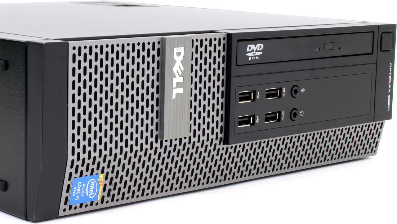 Alt view image 3 of 4 - Dell Optiplex 9020 Small Form Desktop, Quad Core i5 4570 3.2Ghz, 8GB DDR3 RAM, 128GB SSD Hard Drive, DVD-RW, Windows 10 Pro