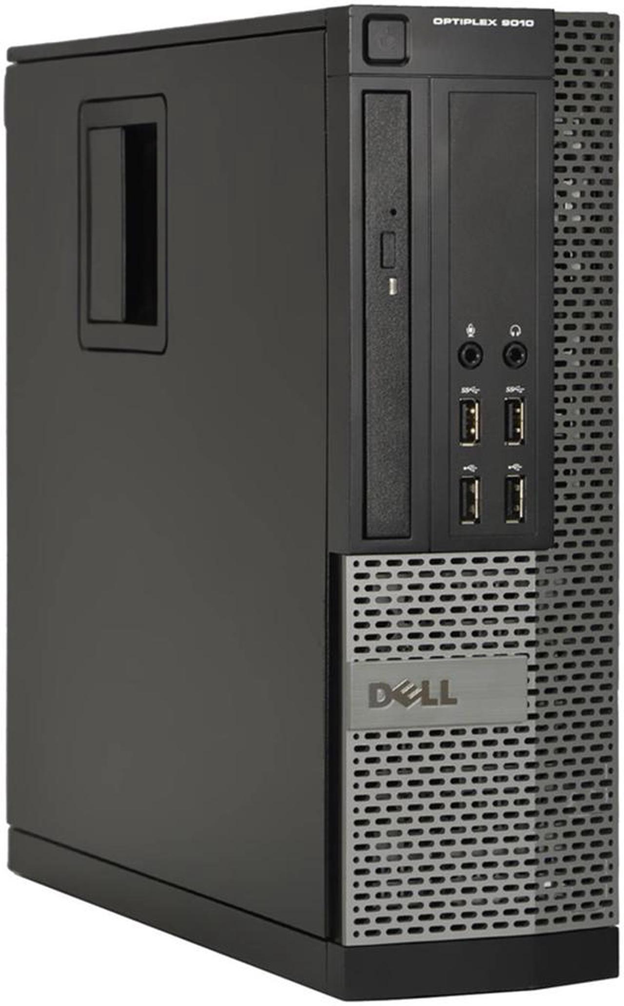 Dell Optiplex 9010 Small Form Desktop, Intel Quad Core i7 3770 3.4Ghz, 4GB RAM, 480GB SSD, DVD-RW, Windows 10 Pro