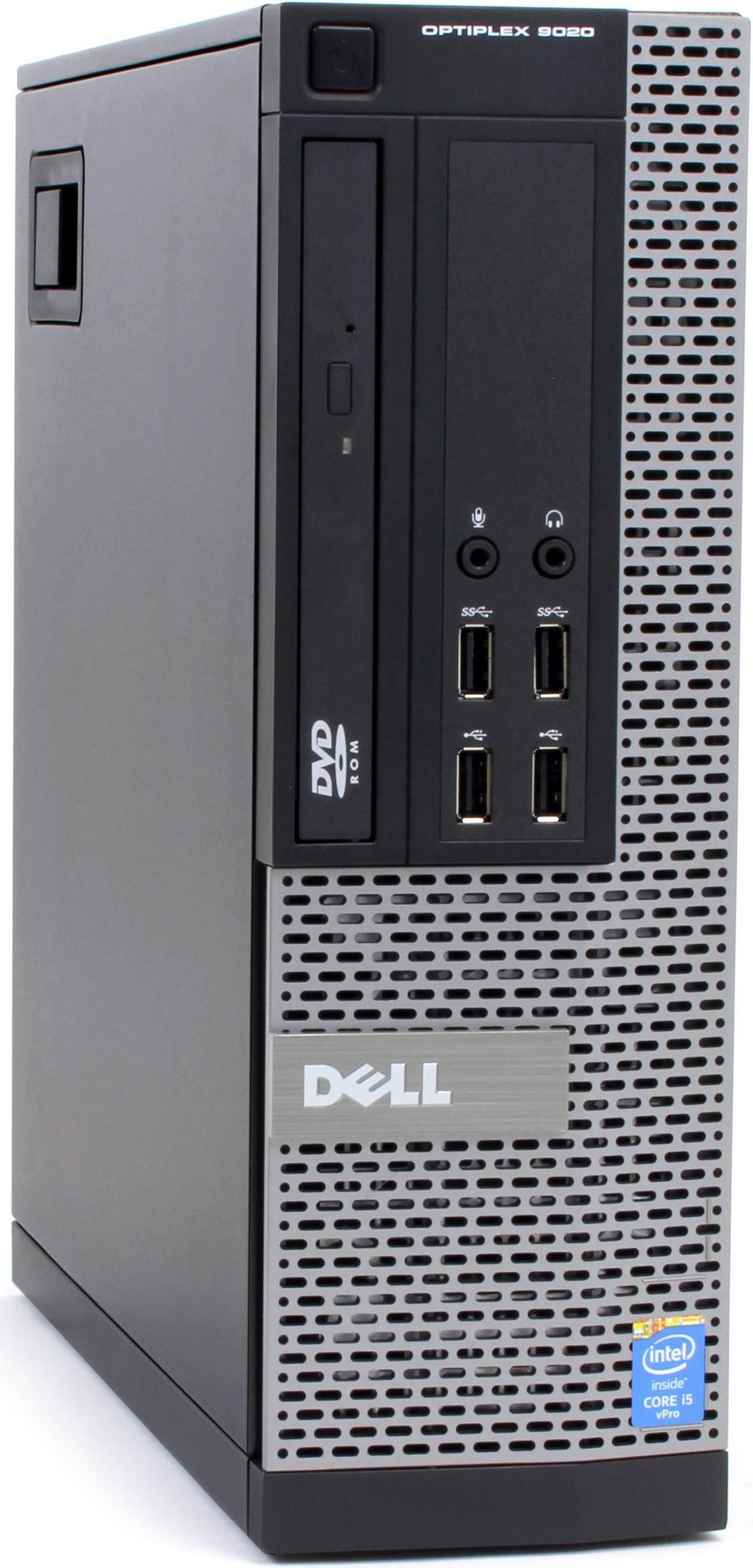Main image of Dell Optiplex 9020 Small Form Desktop, Quad Core i5 4570 3.2Ghz, 8GB DDR3 RAM, 128GB SSD Hard Drive, DVD-RW, Windows 10 Pro