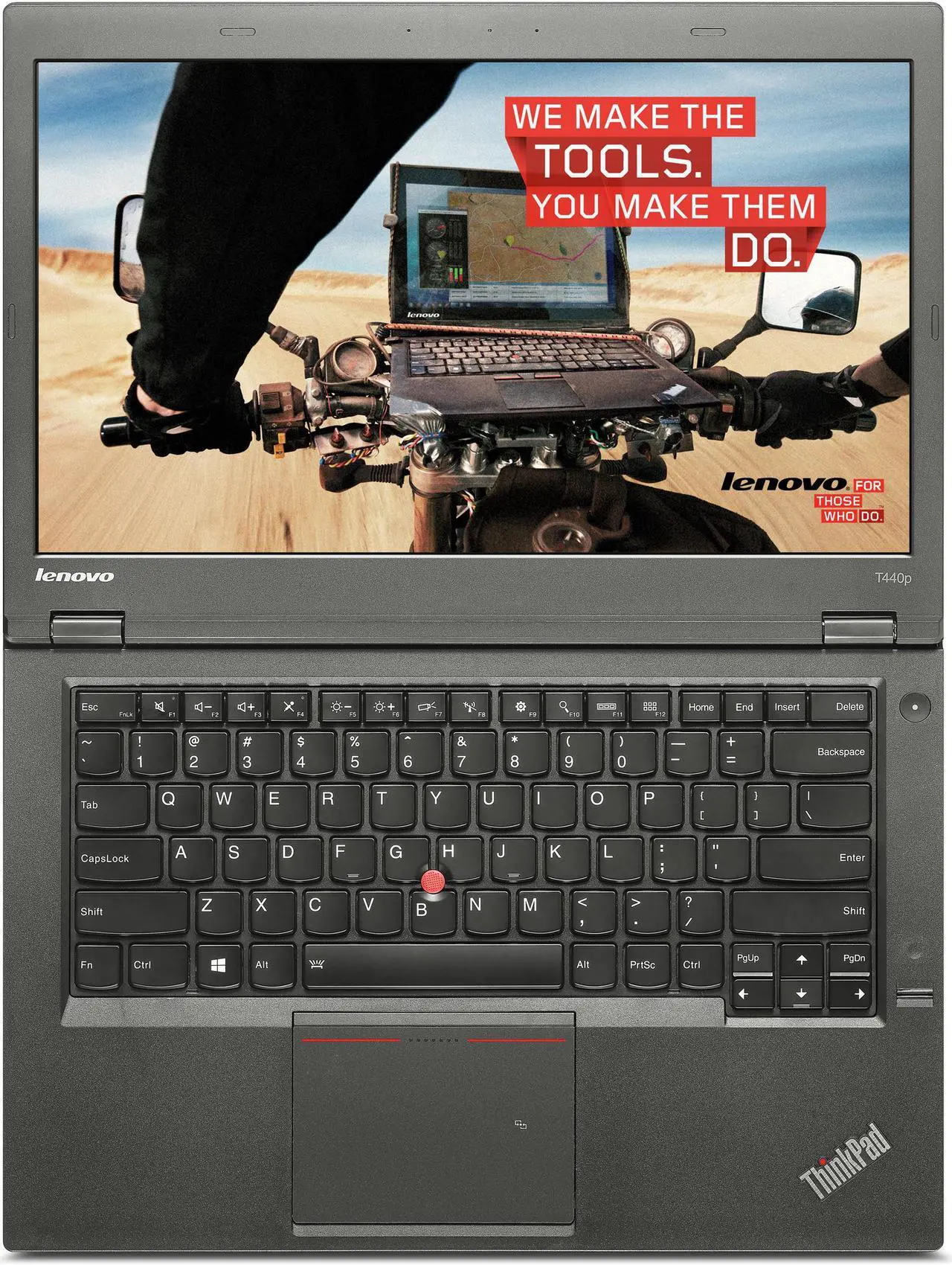 Alt view image 4 of 6 - Grade B LCD Lenovo Thinkpad T440P 14" Laptop, i5 4200M 2.5Ghz, 8GB DDR3, 256GB SSD Hard Drive, DVD-ROM, Webcam, Windows 10 Pro
