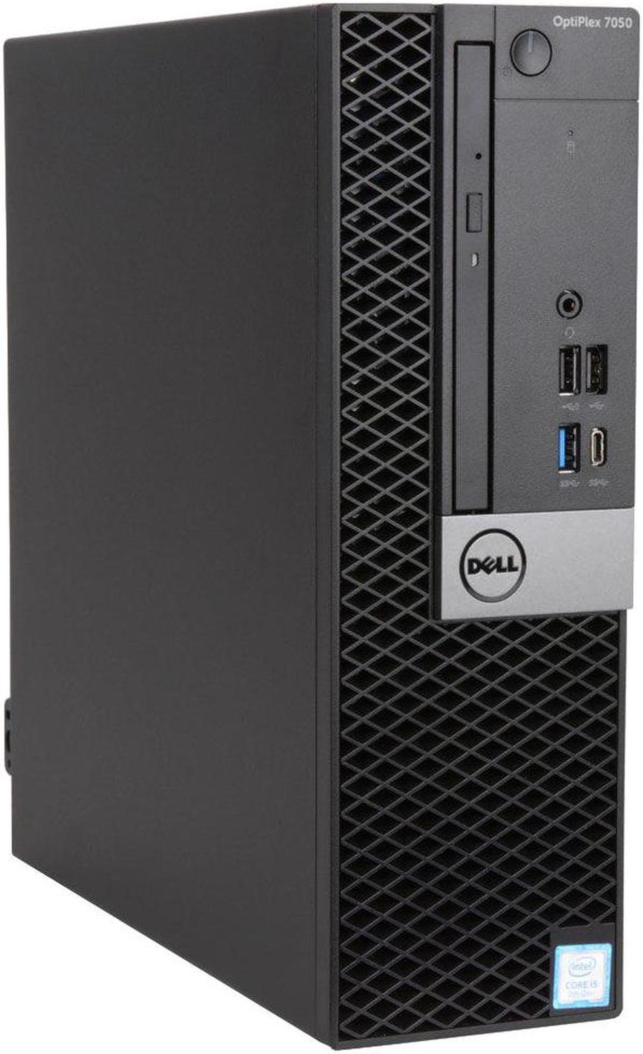 Dell Optiplex 7050 Small Form Desktop, Intel Quad Core i5 7500 3.4Ghz, 32GB DDR4, 1TB M.2 NVMe PCIe SSD, USB Type-C, HDMI, Windows 10 - Grade B