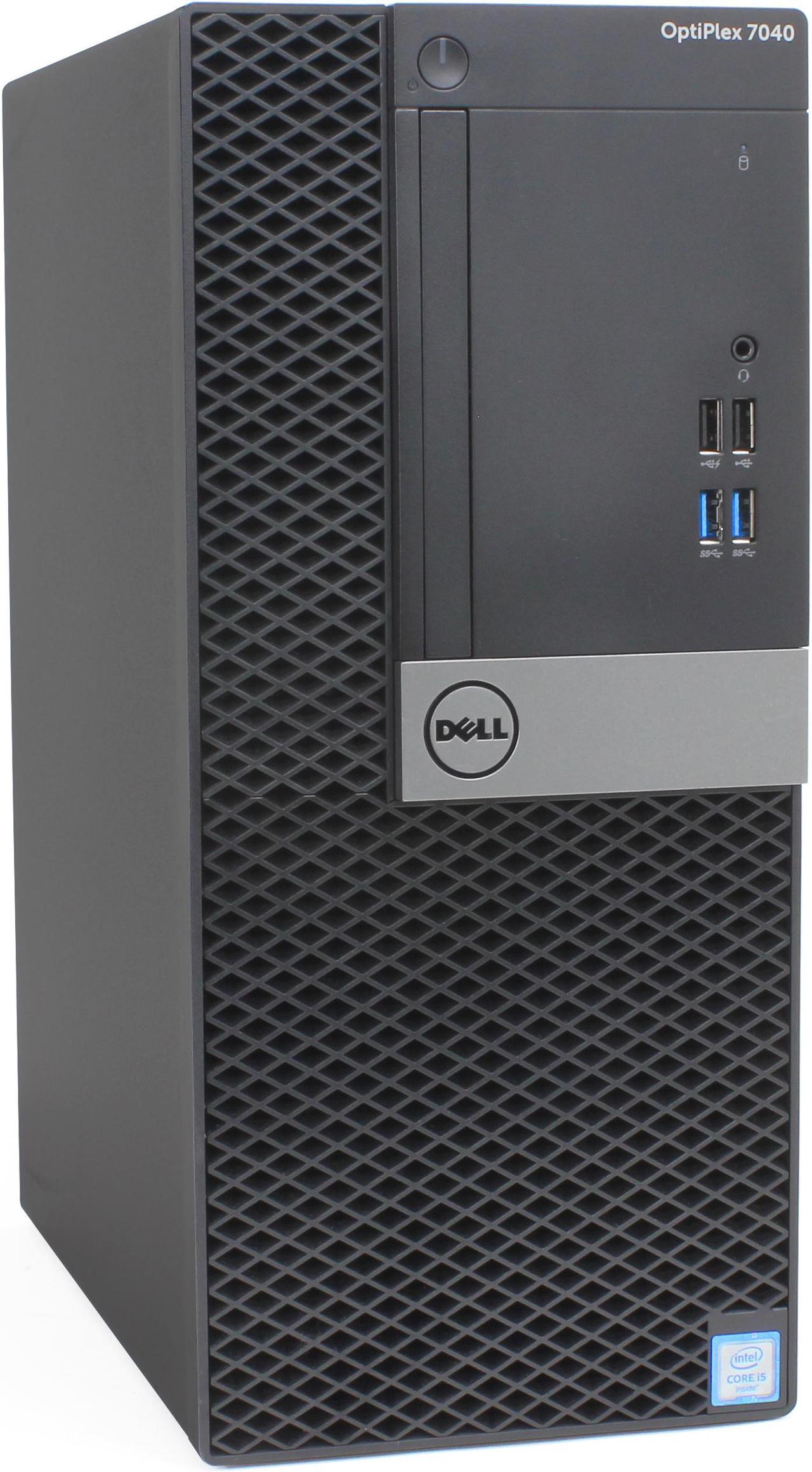 Dell Optiplex 7040 Mini Tower Desktop, Intel i7 6700 3.4Ghz, 32GB DDR4, 512GB NVMe PCIe M.2 SSD, HDMI, Windows 10