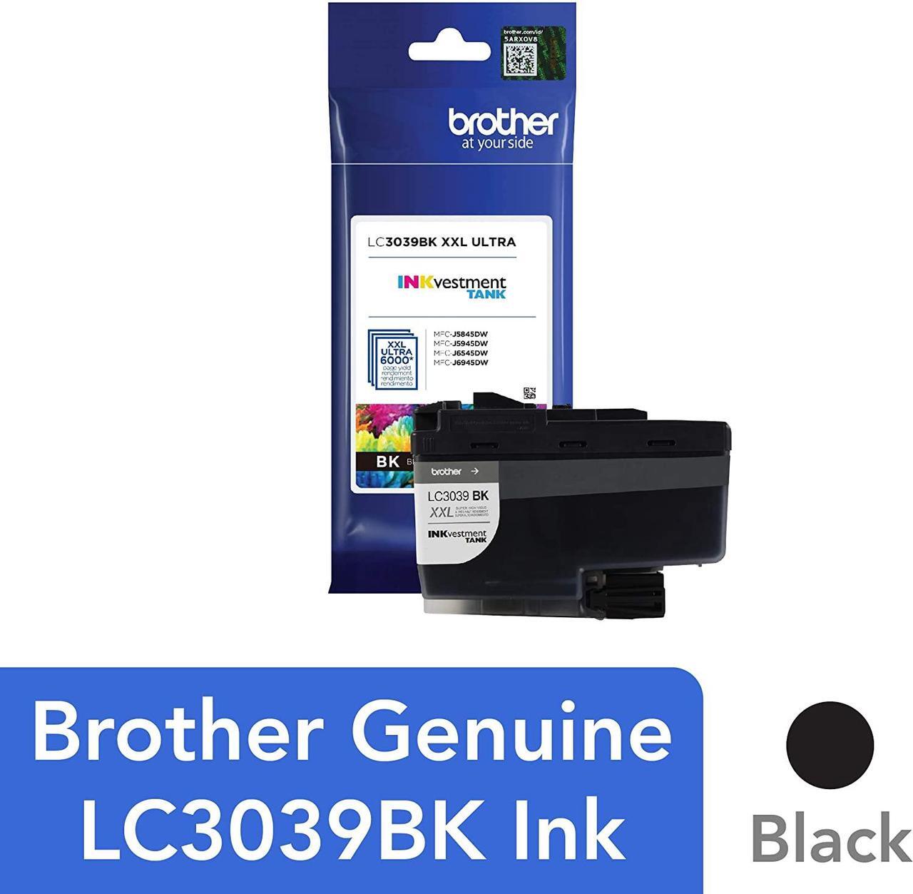 Alt view image 2 of 14 - Brother LC3039BK Ultra High Yield INKvestment Ink Cartridge - Black