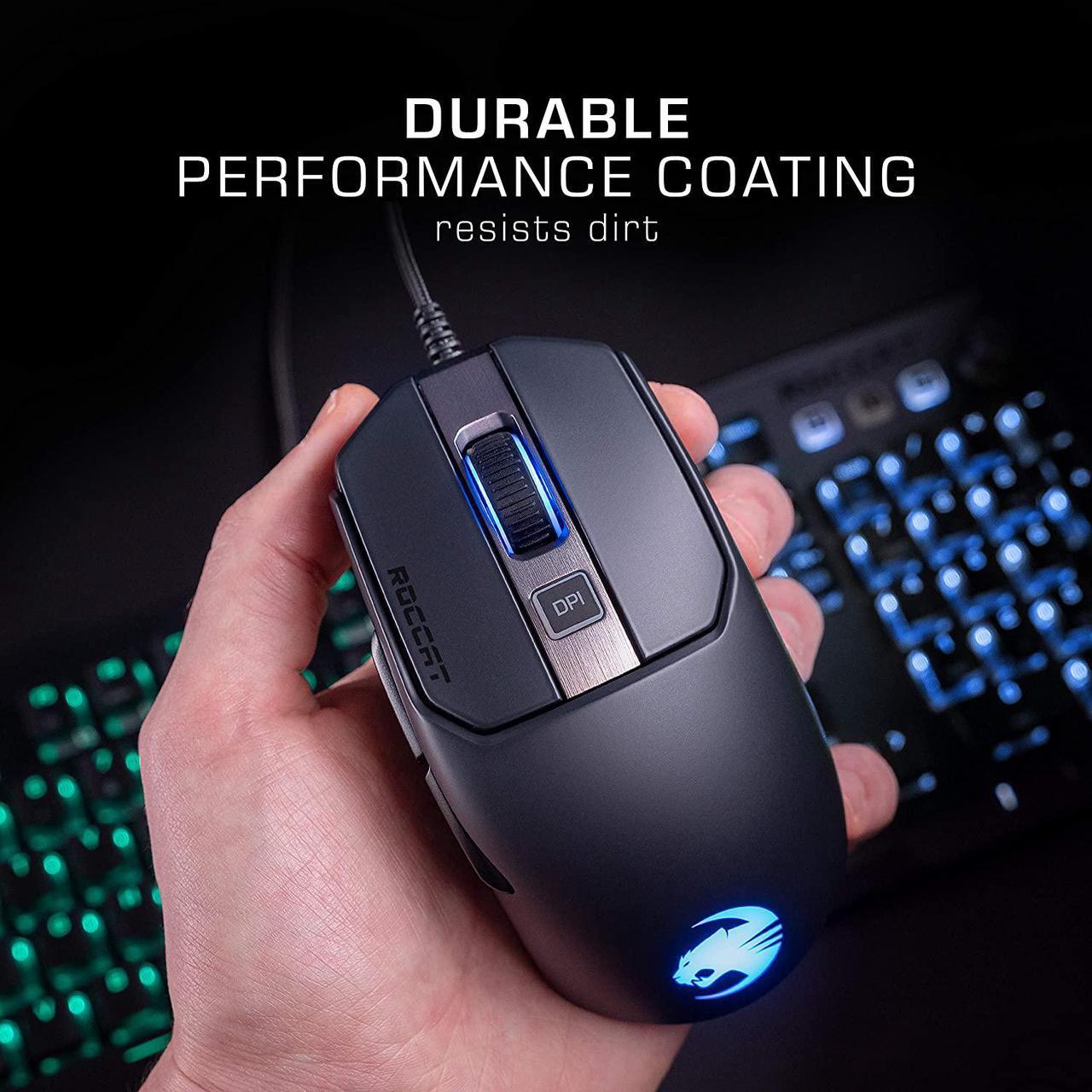 Alt view image 9 of 20 - Kain 120 Aimo RGB PC Gaming Mouse - Black