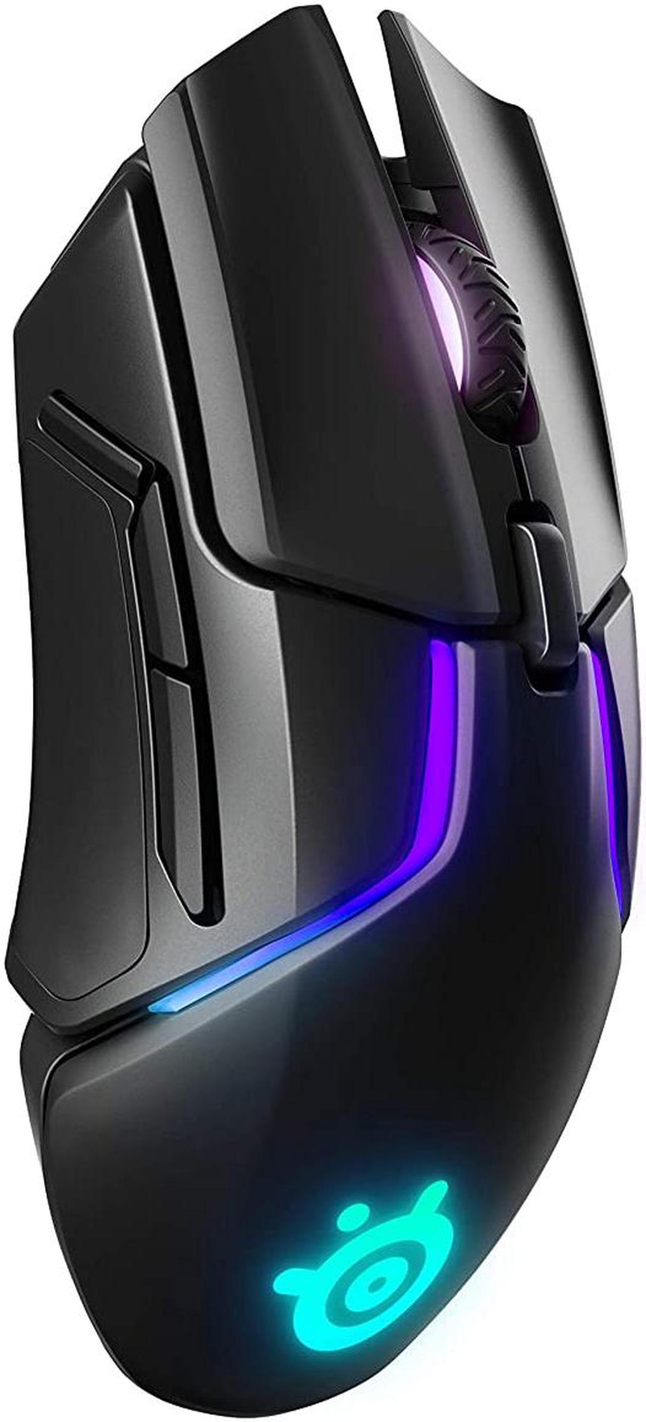 Alt view image 3 of 20 - SteelSeries Rival 650 Quantum Wireless Gaming Mouse - Rapid Charging Battery - 12, 000 Cpi Truemove3+ Dual Optical Sensor - Low 0.5 Lift-Off Distance - 256 Weight Configurations - 8 Zone RGB Lighting