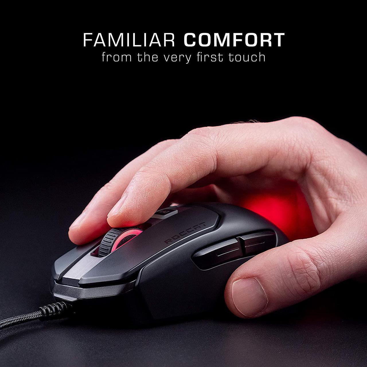 Alt view image 10 of 20 - Kain 120 Aimo RGB PC Gaming Mouse - Black