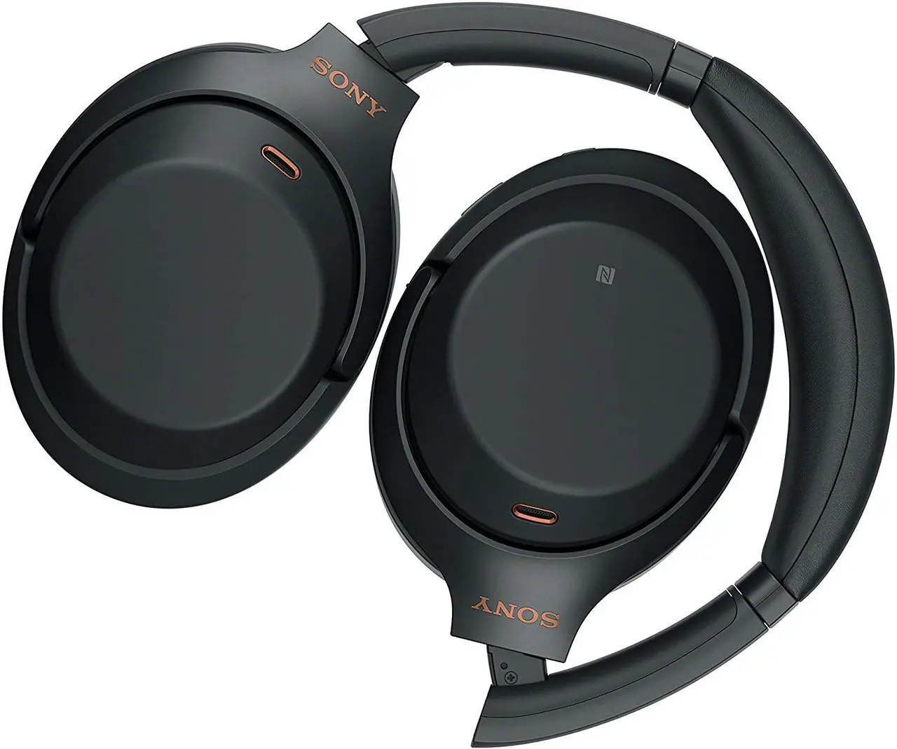 Alt view image 8 of 20 - Sony WH-1000XM3/B Wireless Industry-Leading Noise-Cancelling Over-Ear Headphones (Black)