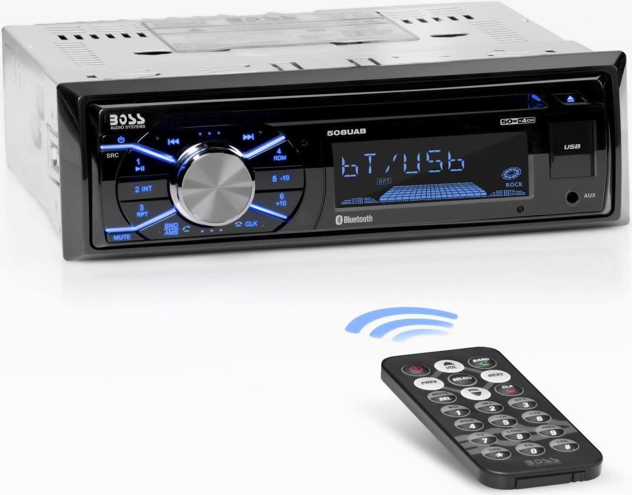 Alt view image 19 of 20 - Boss Audio Systems 508UAB Single-DIN In-Dash CD AM/FM/MP3 Receiver (with Bluetooth(R))
