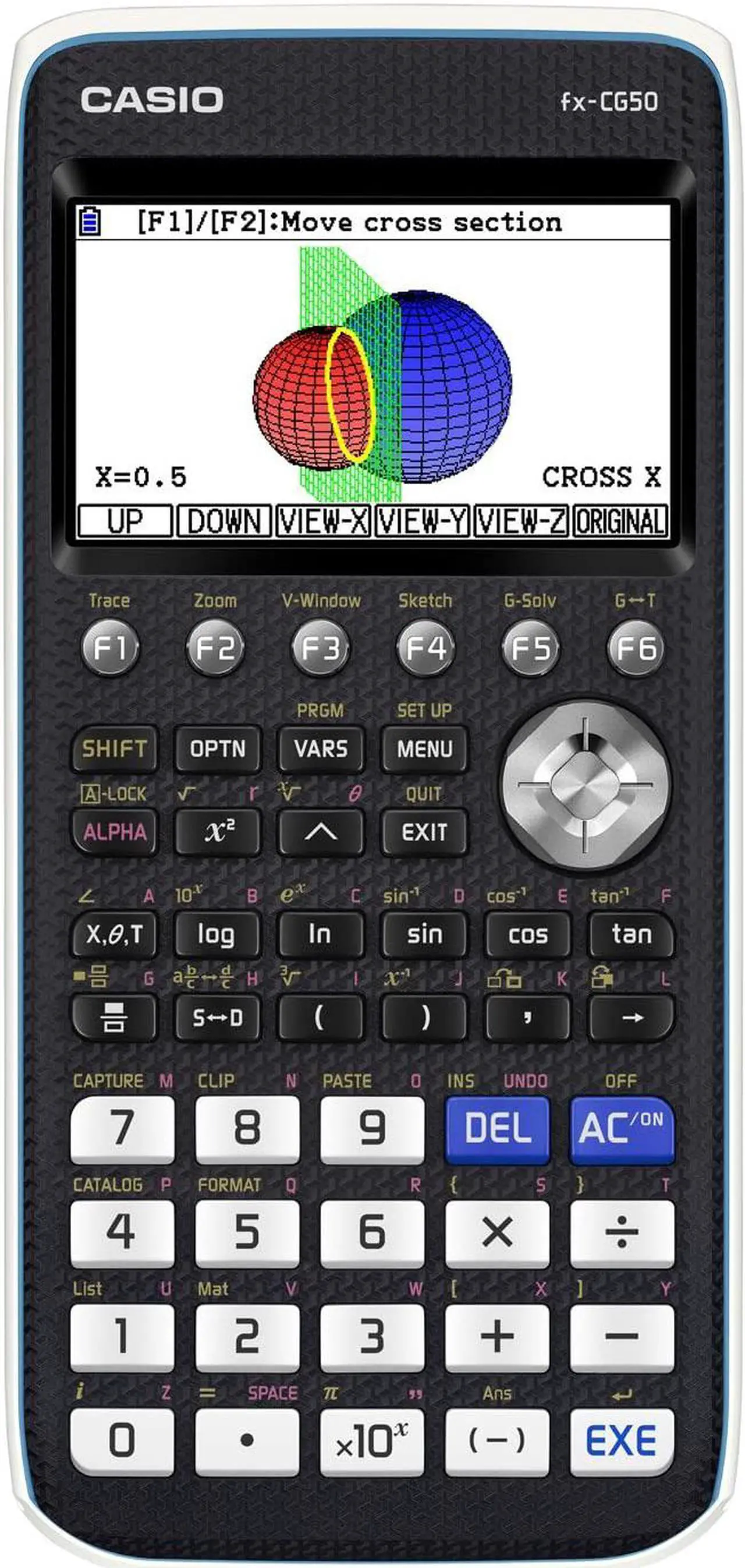 Alt view image 10 of 20 - Casio FX-CG50 Prizm Graph Calculator Black