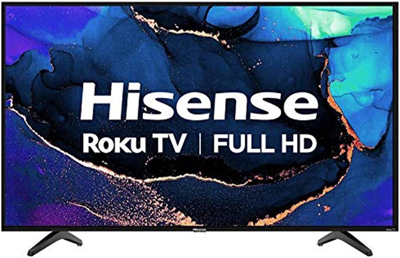 Hisense 40H4G- 40 inch Smart Full Array LED 1080P Roku TV with DTS TruSurround, 3 HDMI (Canada Model) (2020)