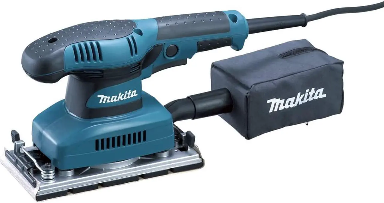 Alt view image 11 of 19 - Makita BO3710 1/3 Sheet Finishing Sander