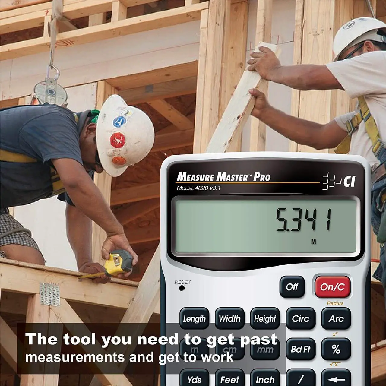 Alt view image 8 of 20 - Calculator,Construction,5.5x0.5x2.9 CALCULATED INDUSTRIES 4020