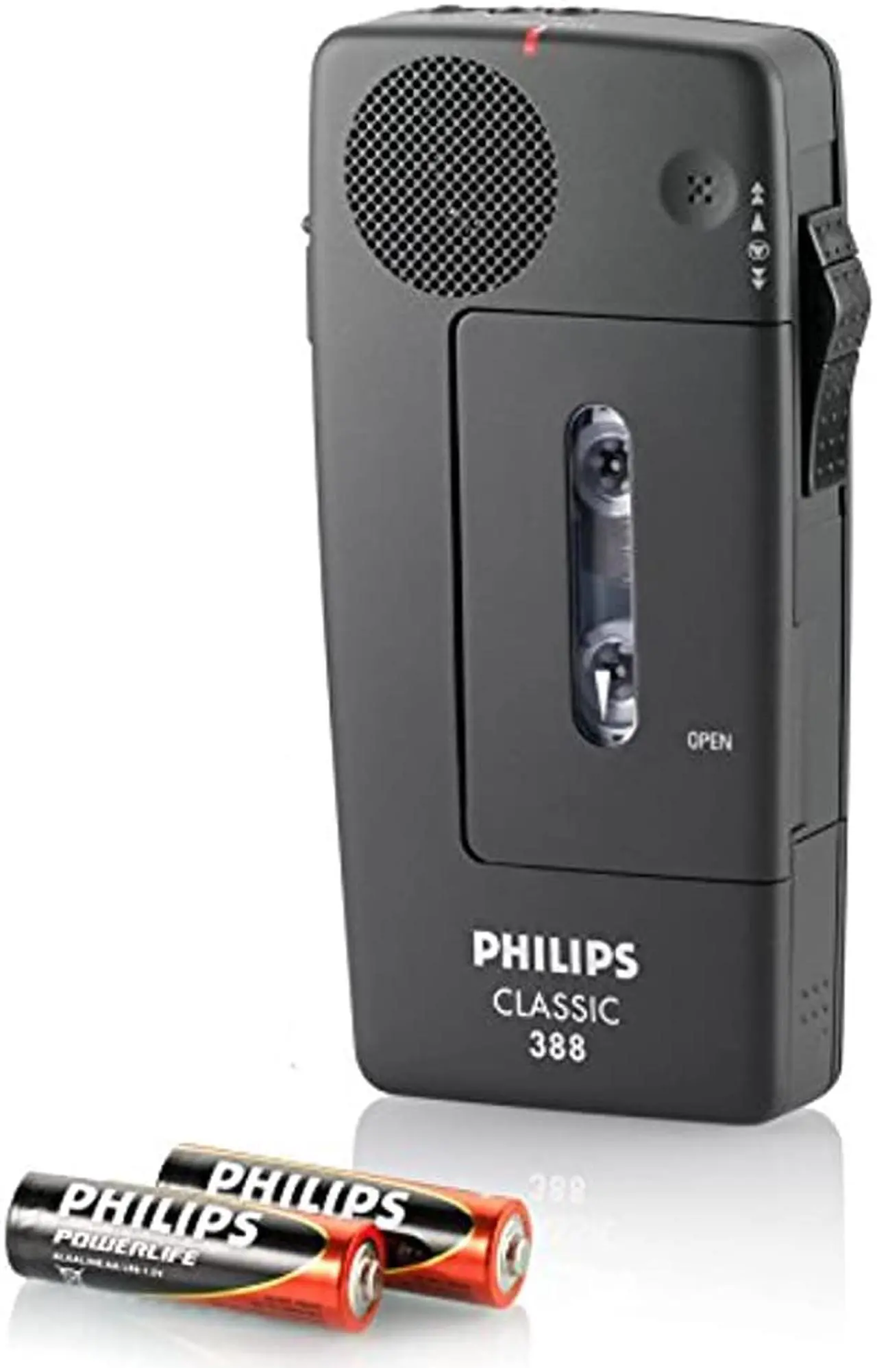 Alt view image 5 of 7 - Philips - LFH0388/00B - Philips Speech PM388 Pocket Memo Recorder - Headphone - Portable