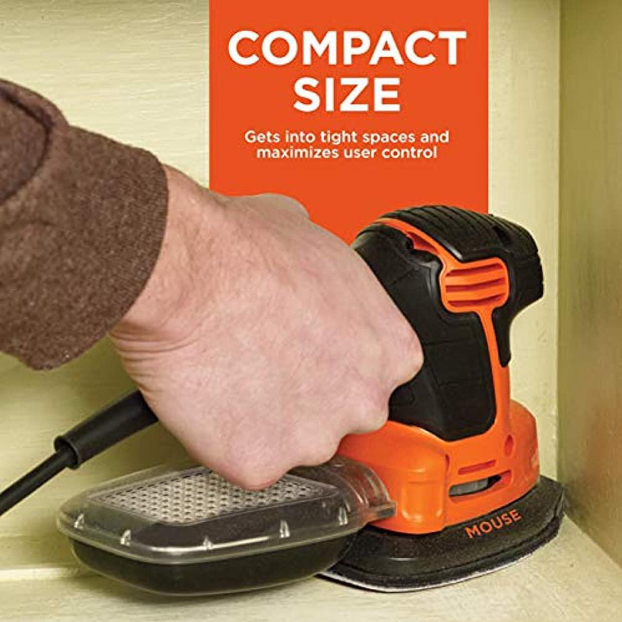 Alt view image 8 of 17 - Black & Decker 1.5A Mouse Sander BDEMS600 Unit: EACH