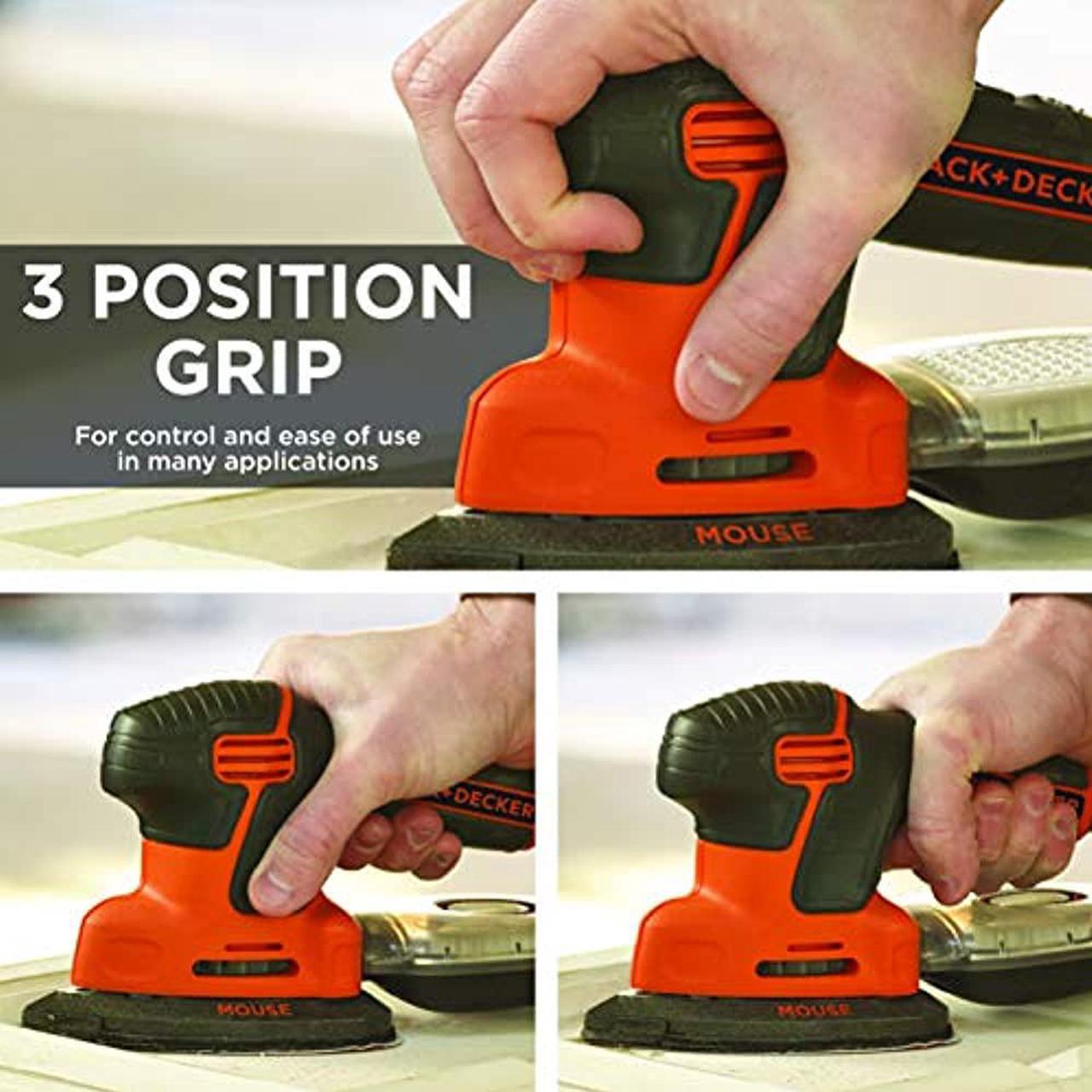 Alt view image 7 of 17 - Black & Decker 1.5A Mouse Sander BDEMS600 Unit: EACH