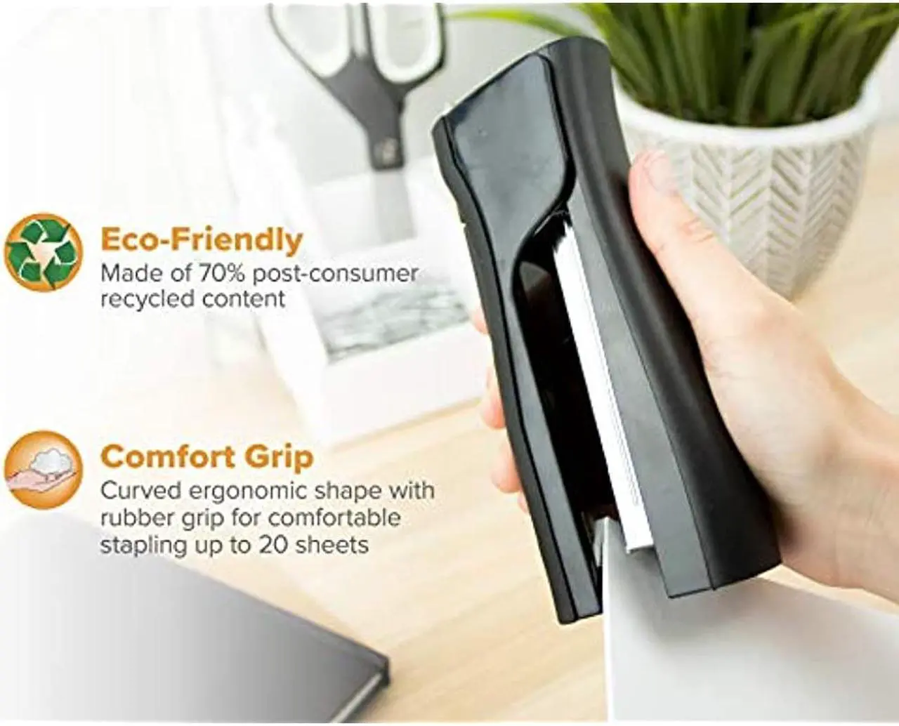 Alt view image 8 of 9 - Stanley Bostitch B696-BLK Dynamo stapler