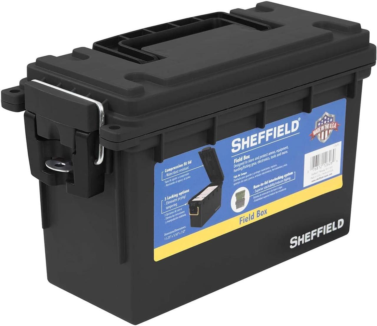 Alt view image 3 of 17 - Sheffield Field Box Black Box of 4