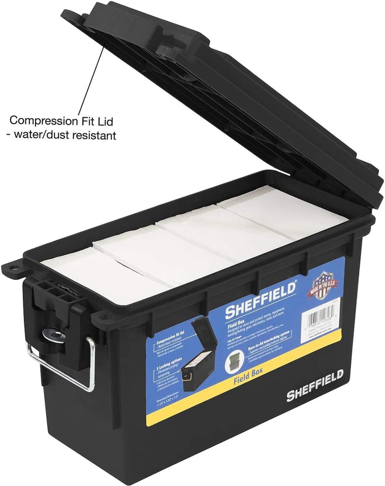 Alt view image 5 of 17 - Sheffield Field Box Black Box of 4
