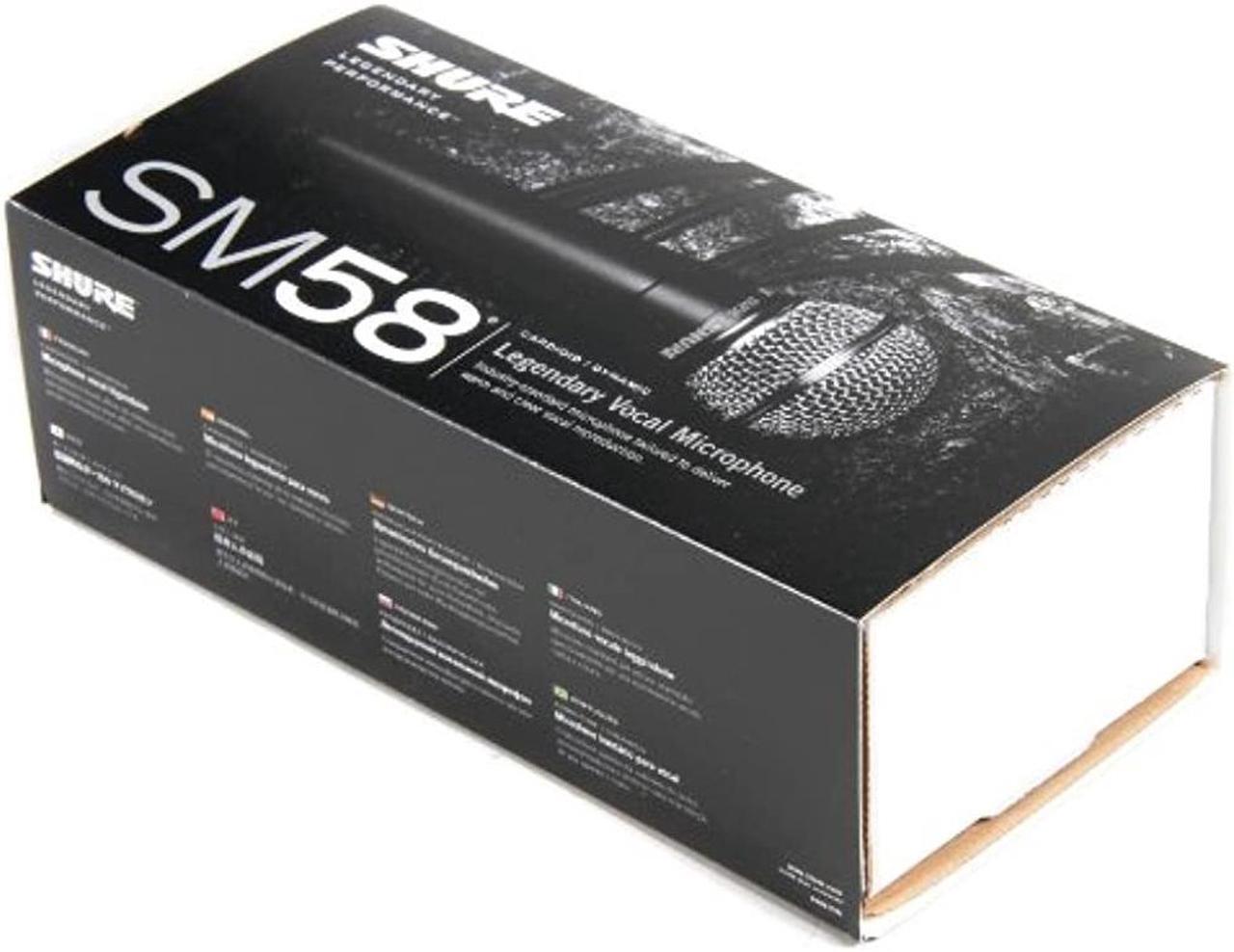 Alt view image 18 of 20 - Shure SM58-LC Rugged Professional Studio Vocal Microphone, Cable Not Included