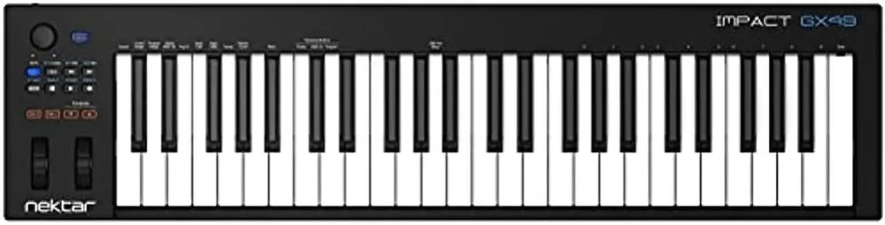 Alt view image 5 of 20 - Nektar Impact GX49 MIDI Controller (49 keys)