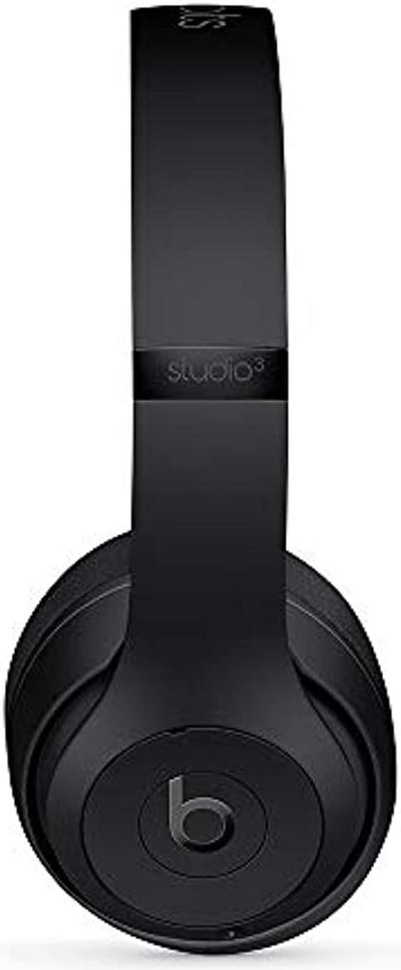 Alt view image 2 of 8 - Beats Studio3 Wireless Noise Cancelling Over-Ear Headphones - Matte Black