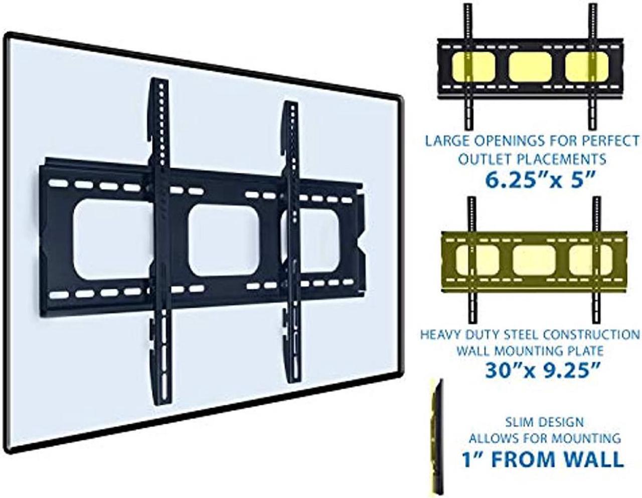 Alt view image 3 of 7 - Mount-It! Fixed TV Mount | Fits 32"-60" TVs | VESA 600 x 400 Max