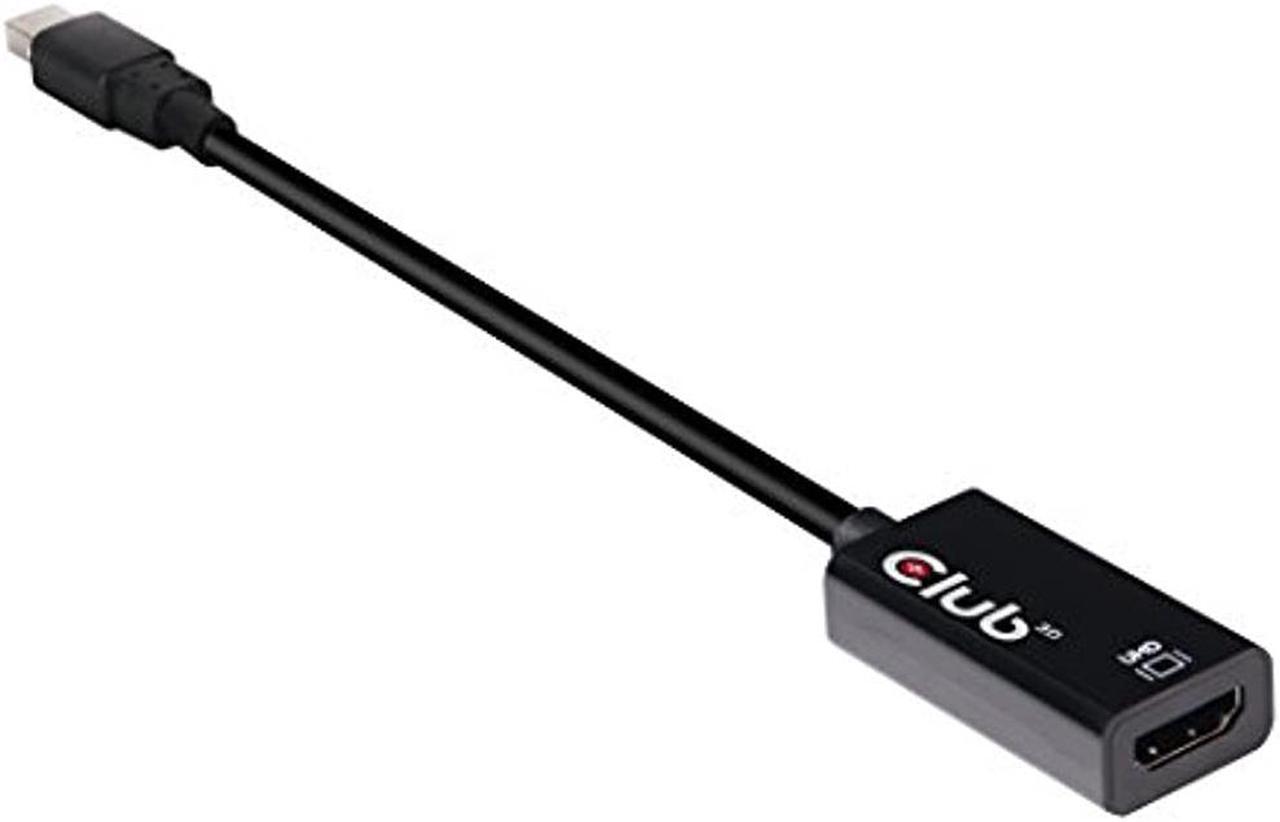 Alt view image 4 of 20 - Club 3D Mini Displayport 1.4 To Hdmi 2.0A Hdr