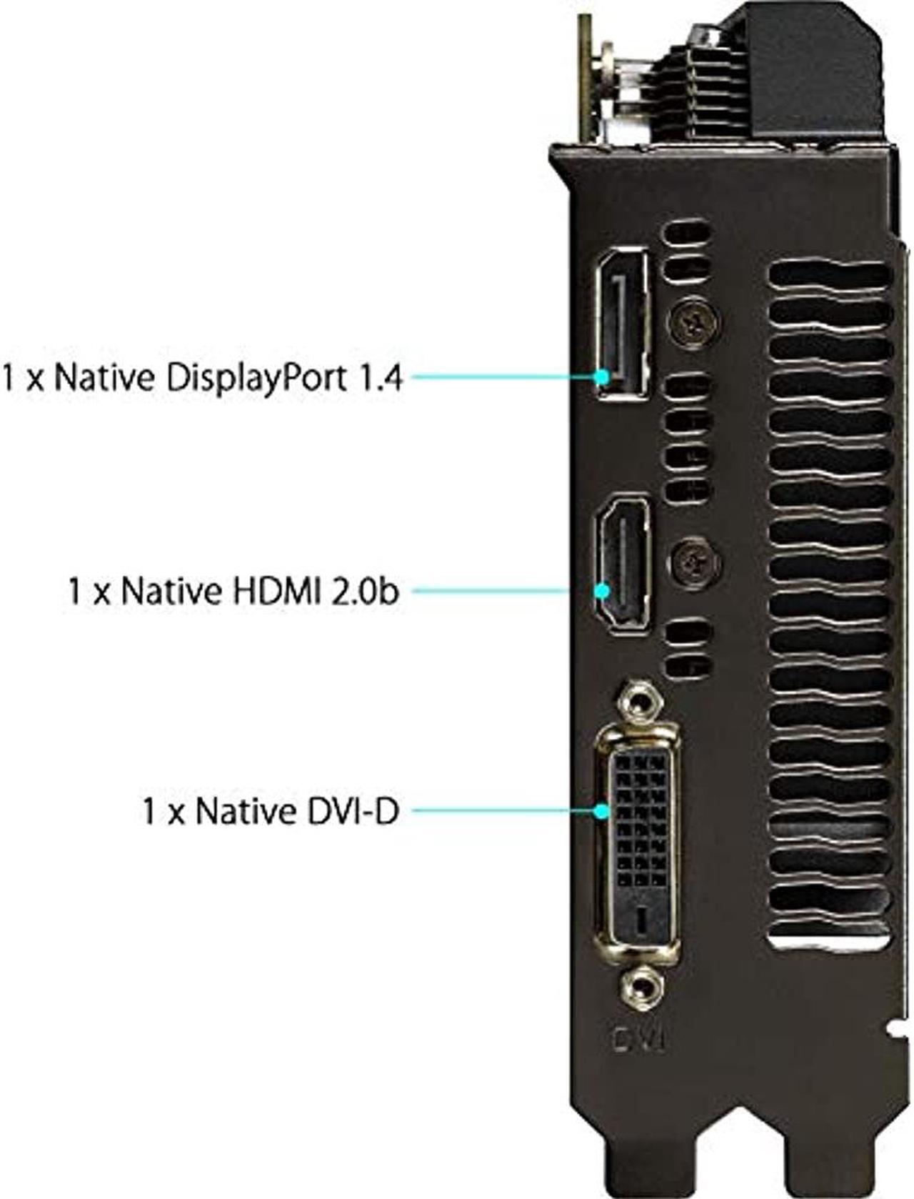 Alt view image 7 of 7 - ASUS Dual GeForce GTX 1660 SUPER 6GB GDDR6 PCI Express 3.0 Graphics Card DUAL-GTX1660S-O6G-MINI