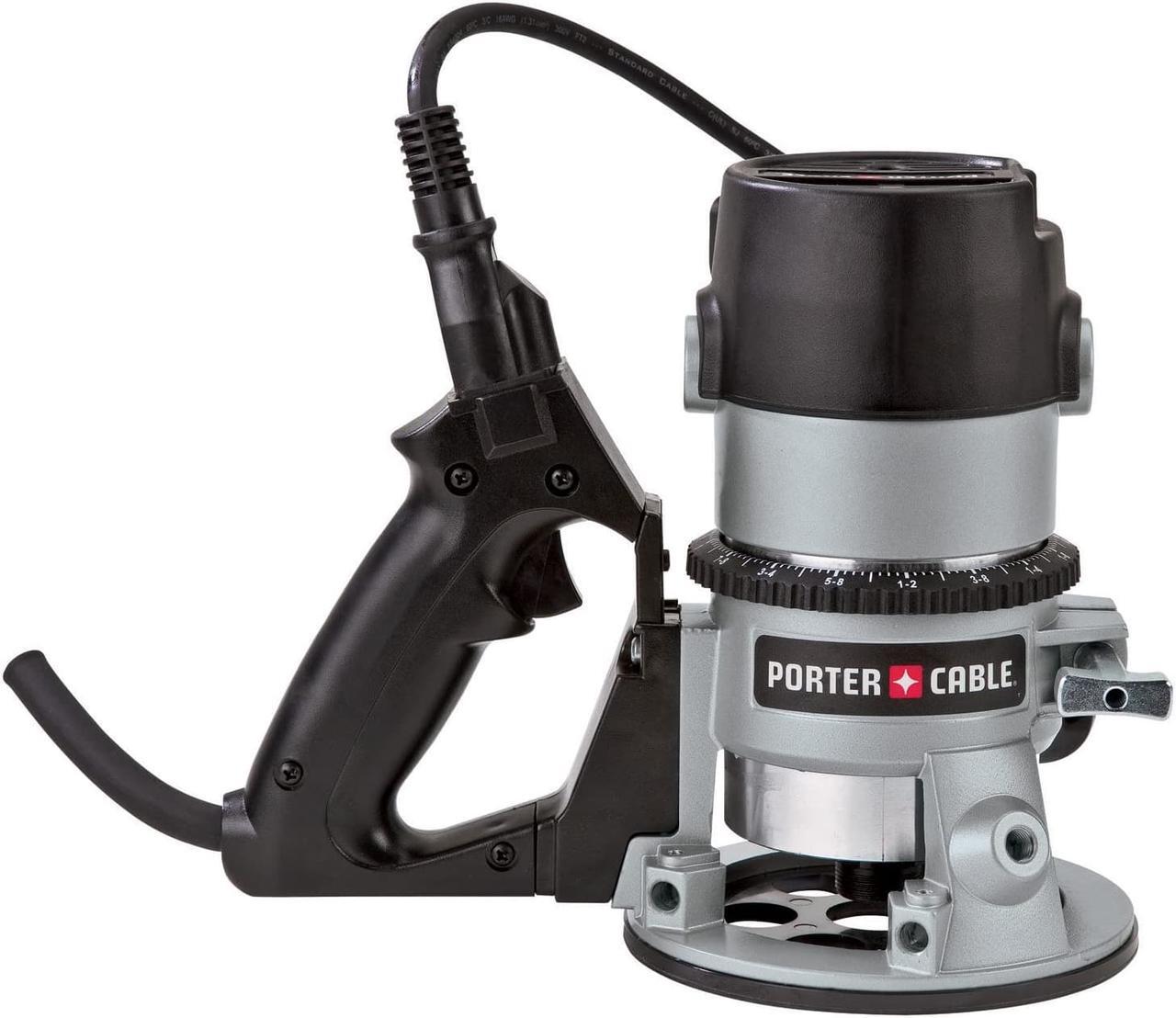 Alt view image 11 of 11 - Porter-Cable 691 1 3/4 Peak HP D-Handle Router