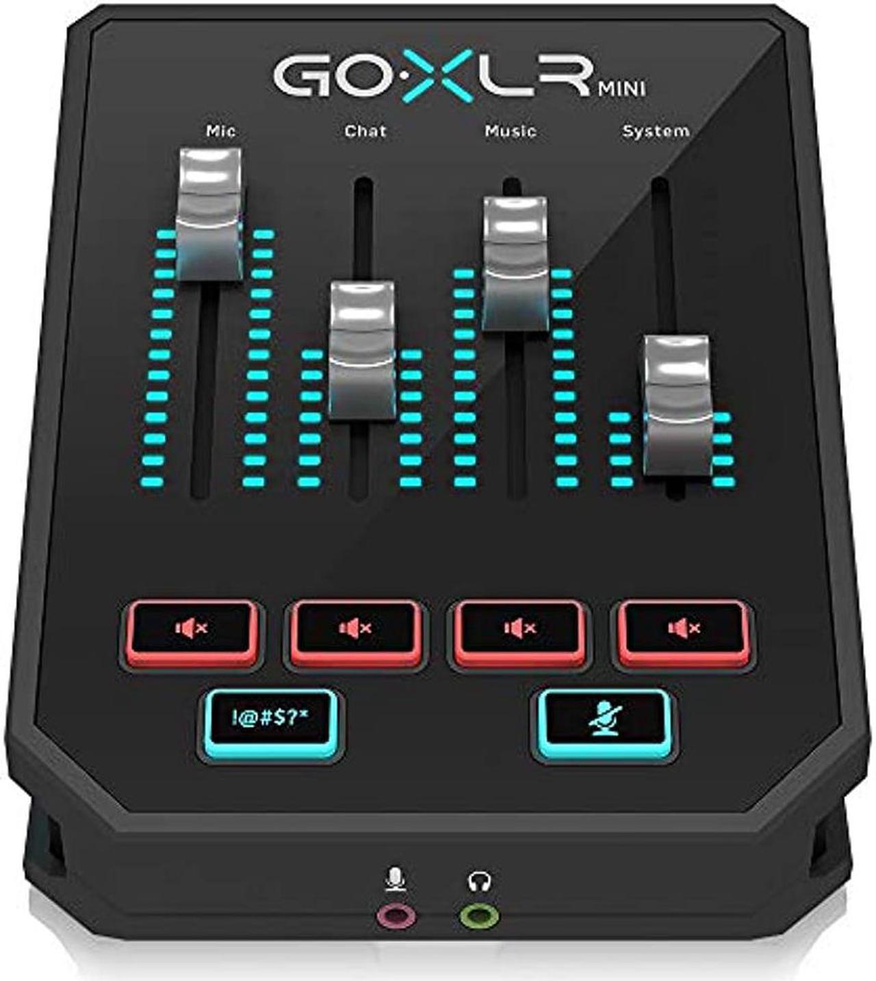 Alt view image 10 of 20 - TC Helicon GoXLR Mini Broadcast System