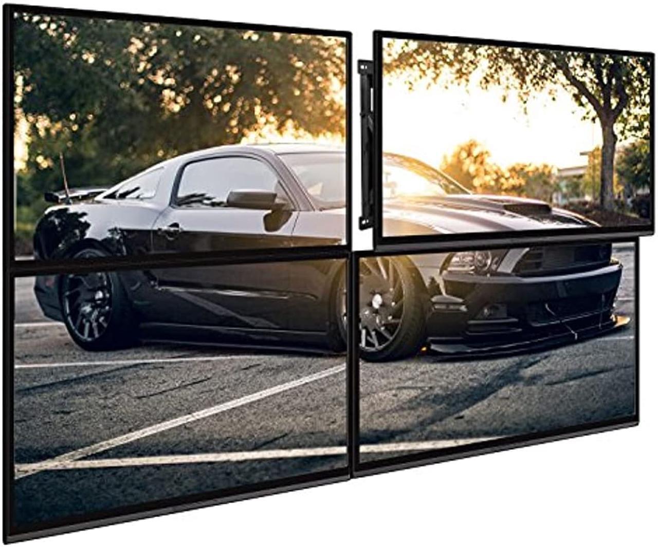 Alt view image 3 of 15 - Mount-It! Digital Signage TV Mount | Fits 50"-70" TVs | Menu Board Pop Out Function