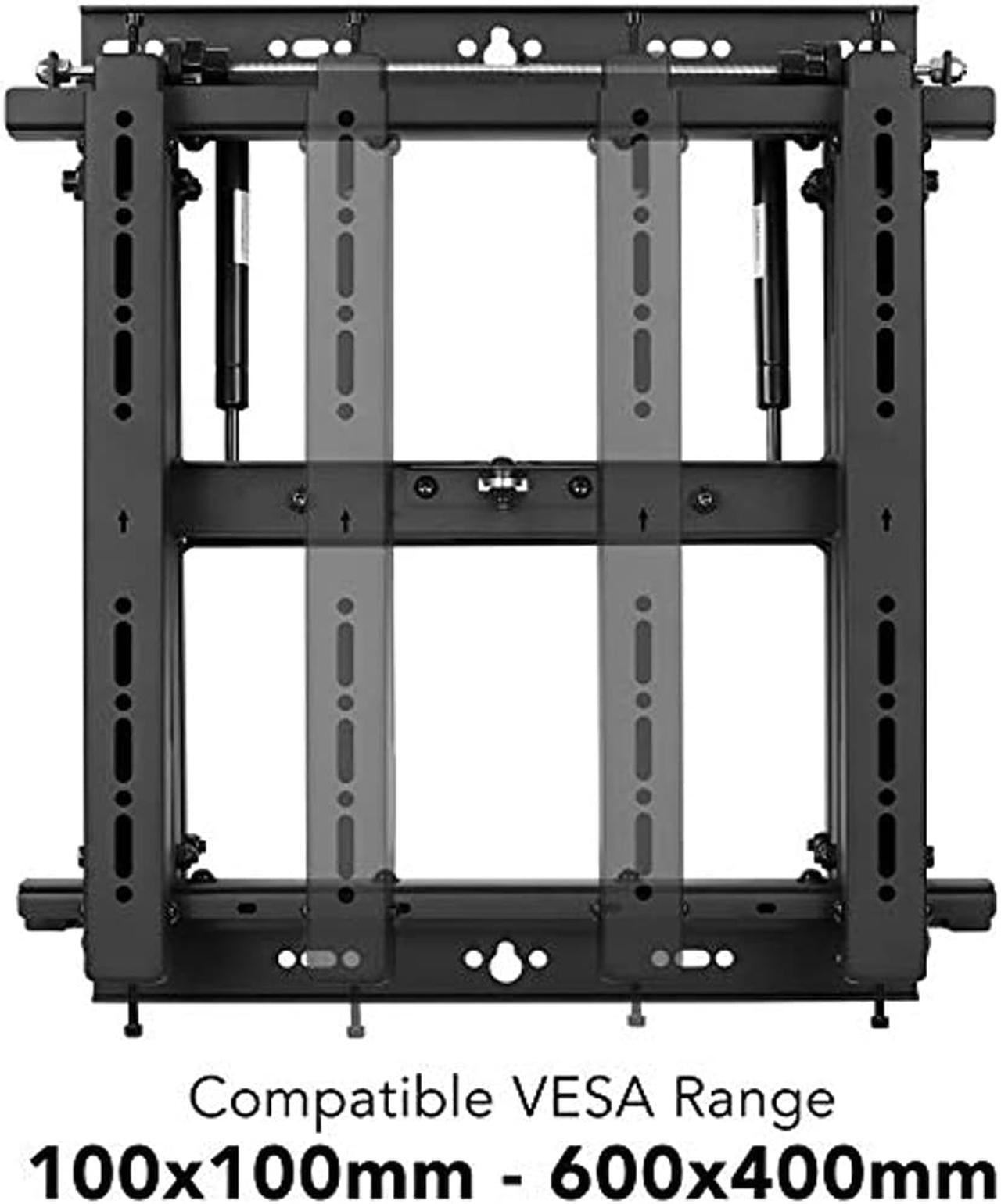 Alt view image 4 of 15 - Mount-It! Digital Signage TV Mount | Fits 50"-70" TVs | Menu Board Pop Out Function