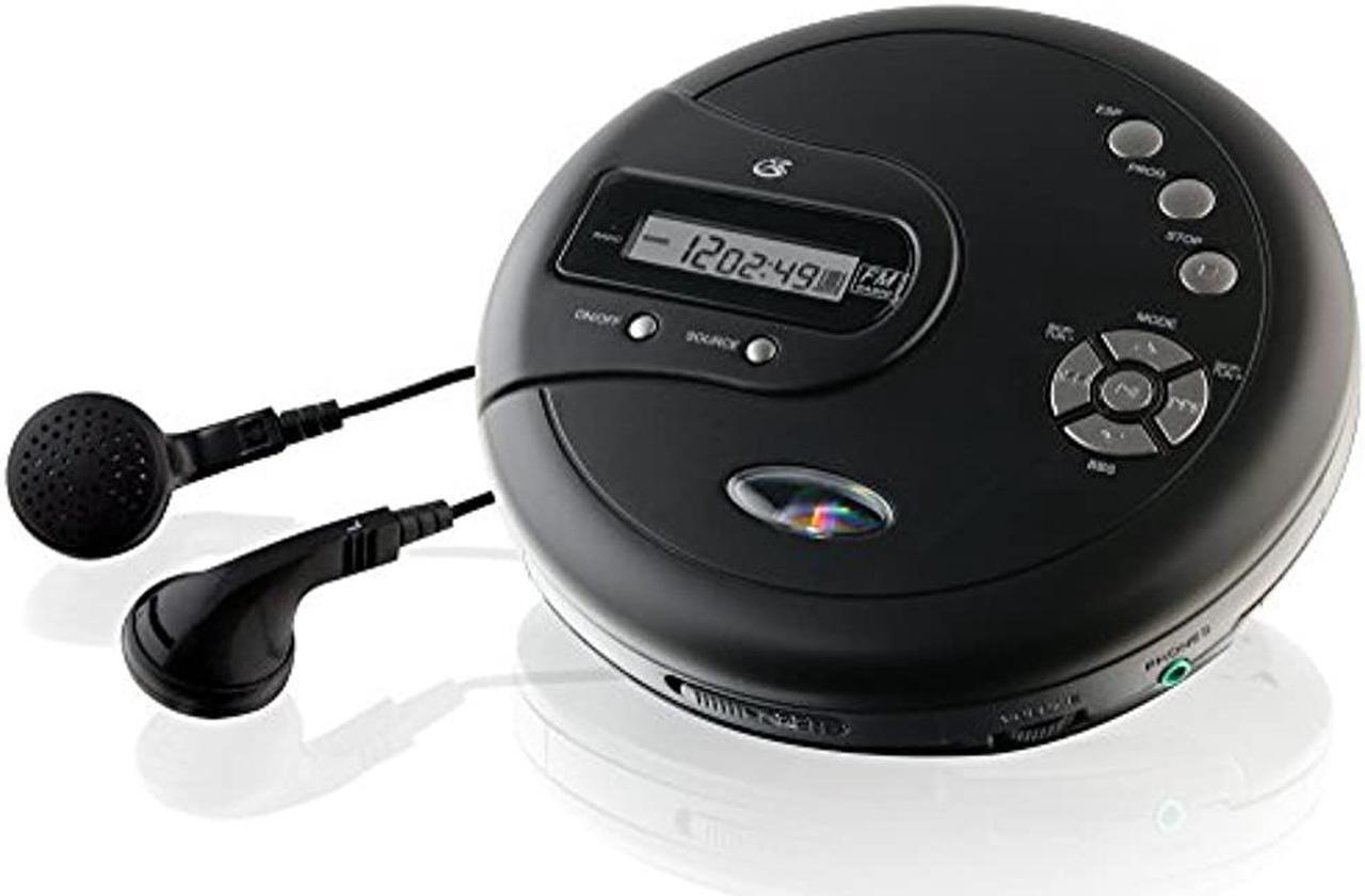 Alt view image 8 of 16 - GPX Personal CD Player with Skip Protection PC332B