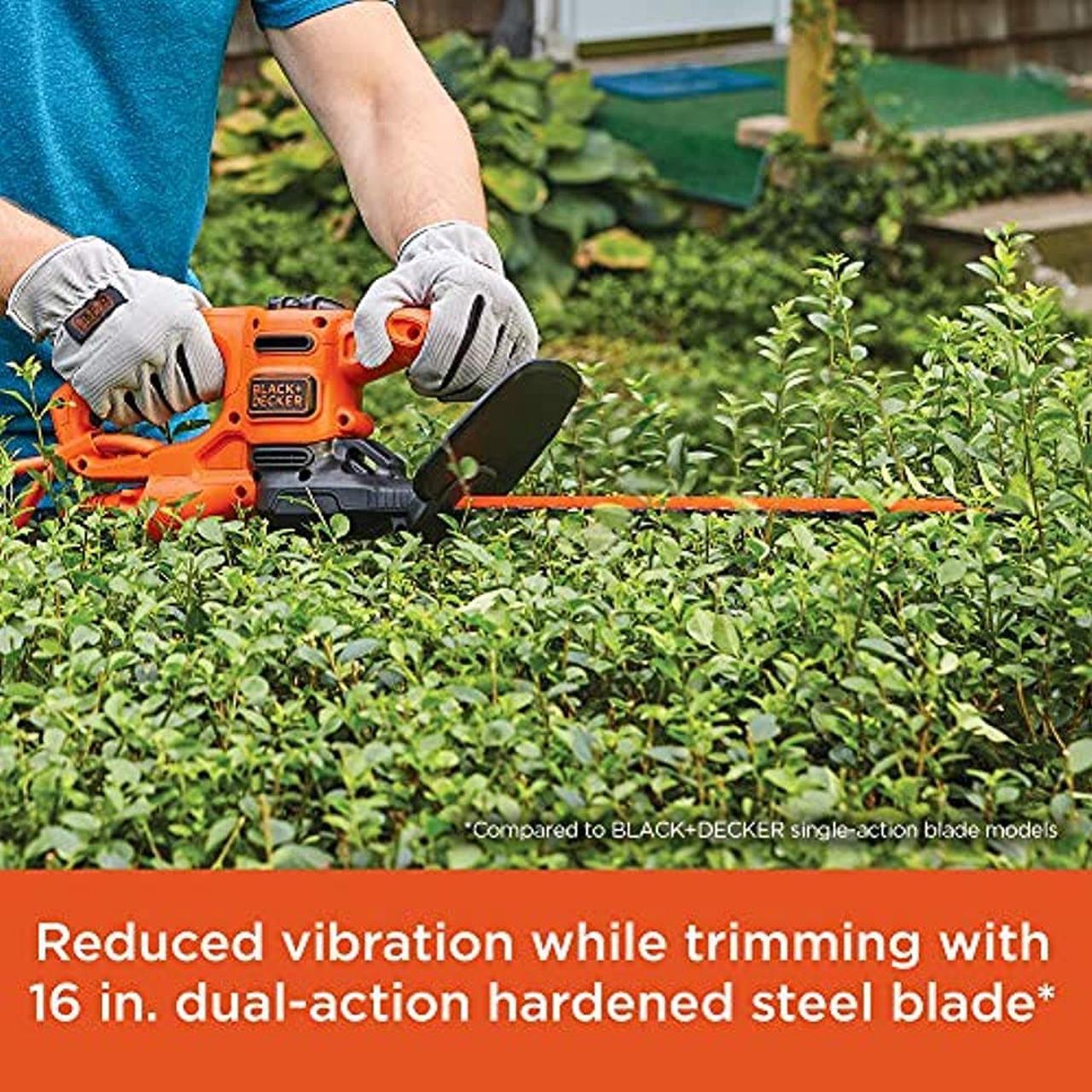 Alt view image 16 of 18 - BLACK+DECKER BEHT100 16" Electric Hedge Trimmer