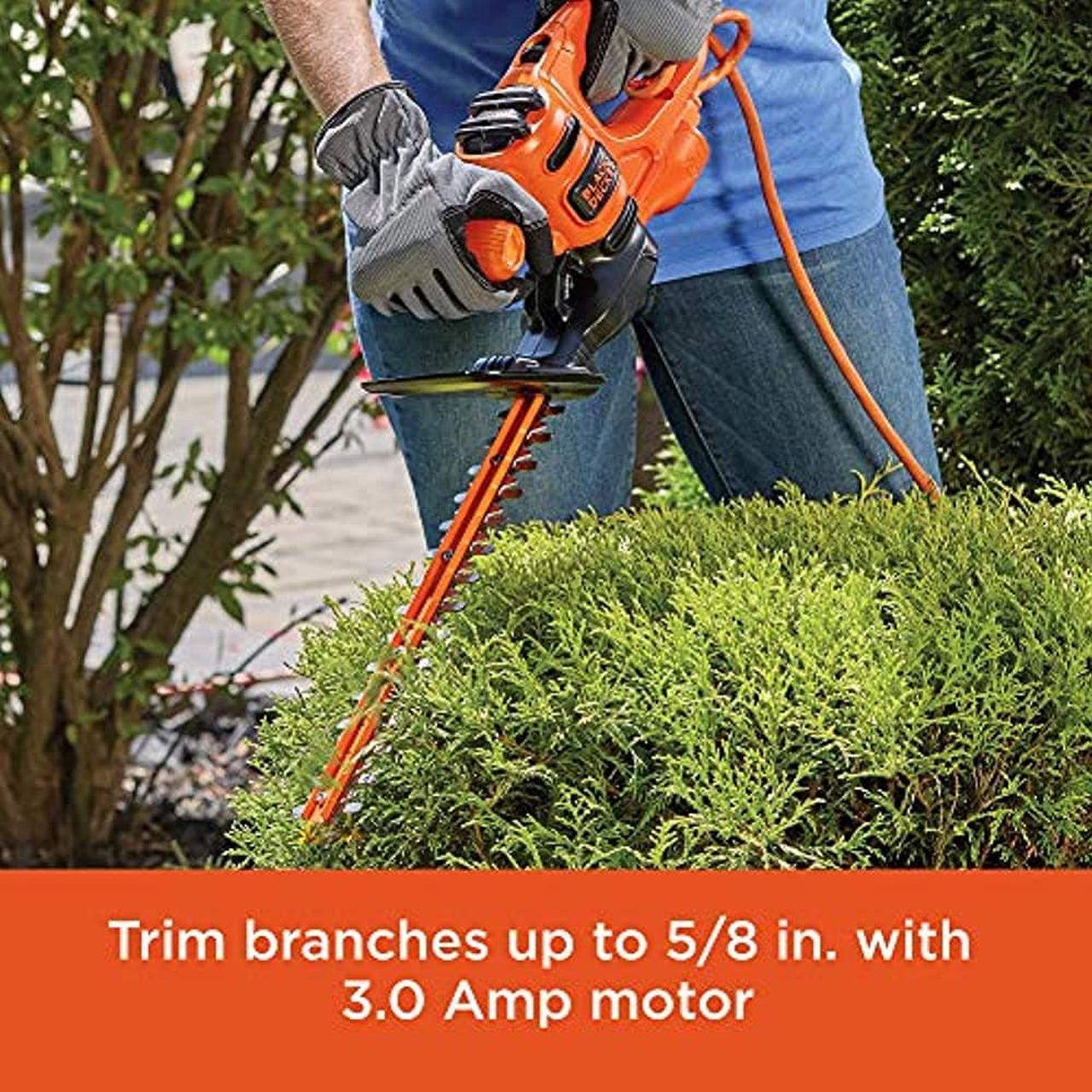 Alt view image 18 of 18 - BLACK+DECKER BEHT100 16" Electric Hedge Trimmer