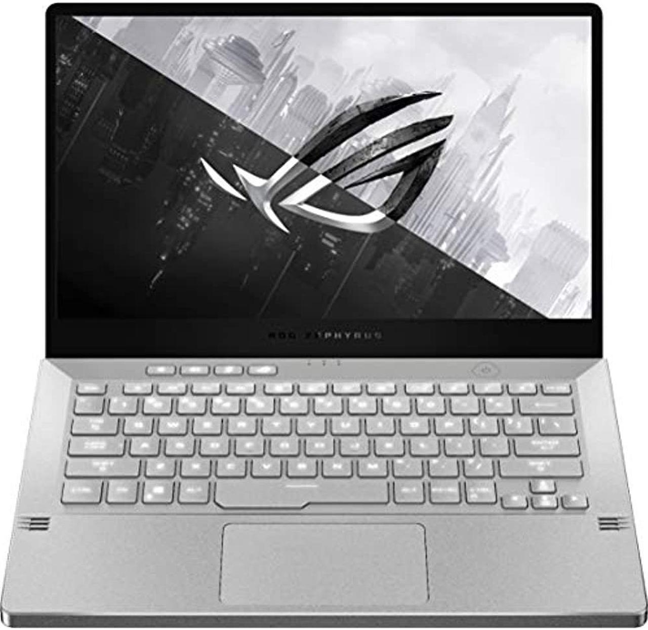 Alt view image 14 of 14 - ASUS - ROG Zephyrus G14 14" Gaming Laptop - AMD Ryzen 9 - 16GB Memory - NVIDIA GeForce RTX 2060 Max-Q - 1TB SSD - Moonlight White GA401IV-BR9N6 Notebook PC Computer