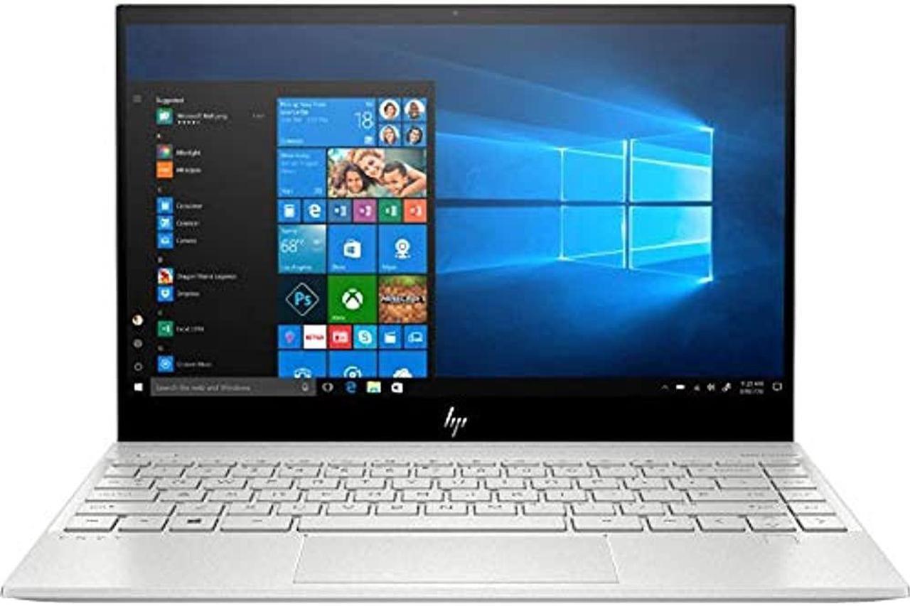 Alt view image 3 of 8 - HP ENVY 13.3" 4K Ultra HD Touch-Screen Laptop Intel Core i7-1065G7, 8GB Memory,  512GB SSD, Backlit Keyboard, Bluetooth, Webcam, Windows 10 - Natural Silver - 13-aq1013dx
