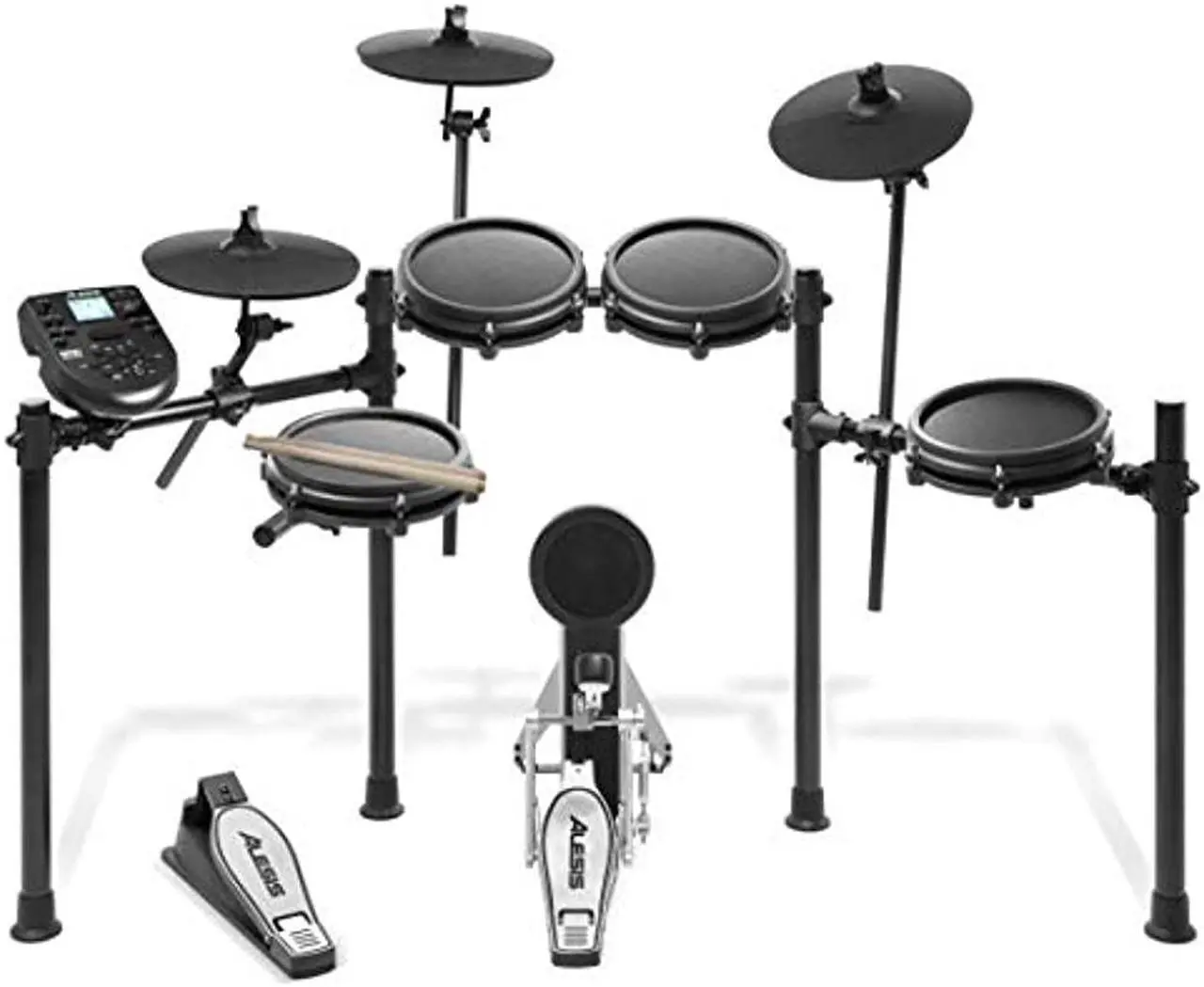 Alt view image 17 of 20 - Alesis Nitro Mesh 8-Piece Electronic Drum Set
