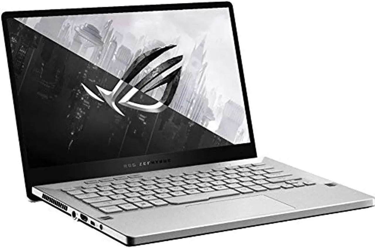 Alt view image 9 of 14 - ASUS - ROG Zephyrus G14 14" Gaming Laptop - AMD Ryzen 9 - 16GB Memory - NVIDIA GeForce RTX 2060 Max-Q - 1TB SSD - Moonlight White GA401IV-BR9N6 Notebook PC Computer