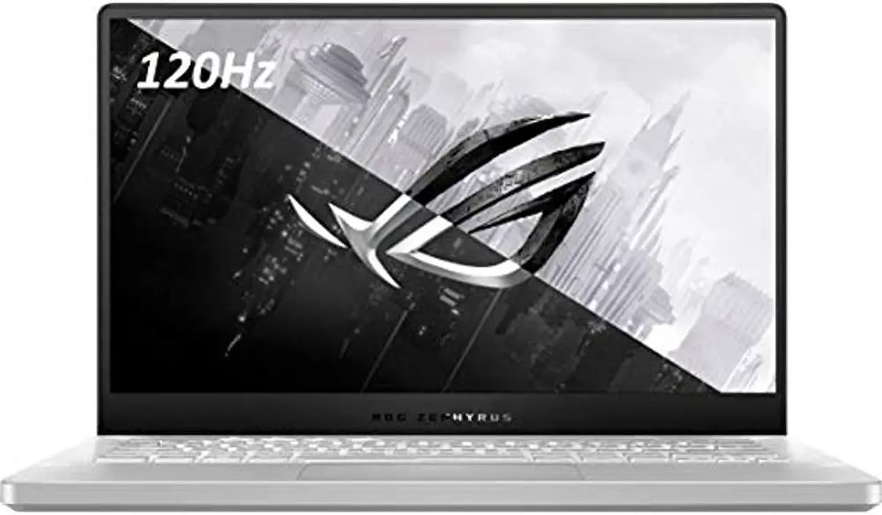 Alt view image 8 of 14 - ASUS - ROG Zephyrus G14 14" Gaming Laptop - AMD Ryzen 9 - 16GB Memory - NVIDIA GeForce RTX 2060 Max-Q - 1TB SSD - Moonlight White GA401IV-BR9N6 Notebook PC Computer