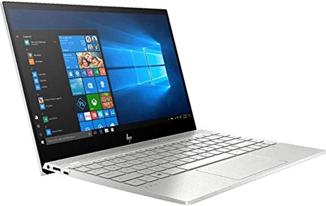 Alt view image 4 of 8 - HP ENVY 13.3" 4K Ultra HD Touch-Screen Laptop Intel Core i7-1065G7, 8GB Memory,  512GB SSD, Backlit Keyboard, Bluetooth, Webcam, Windows 10 - Natural Silver - 13-aq1013dx