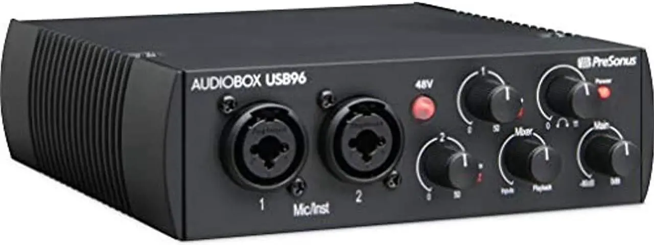 Alt view image 11 of 20 - PreSonus AudioBox 96 USB 2.0 Audio Recording Interface