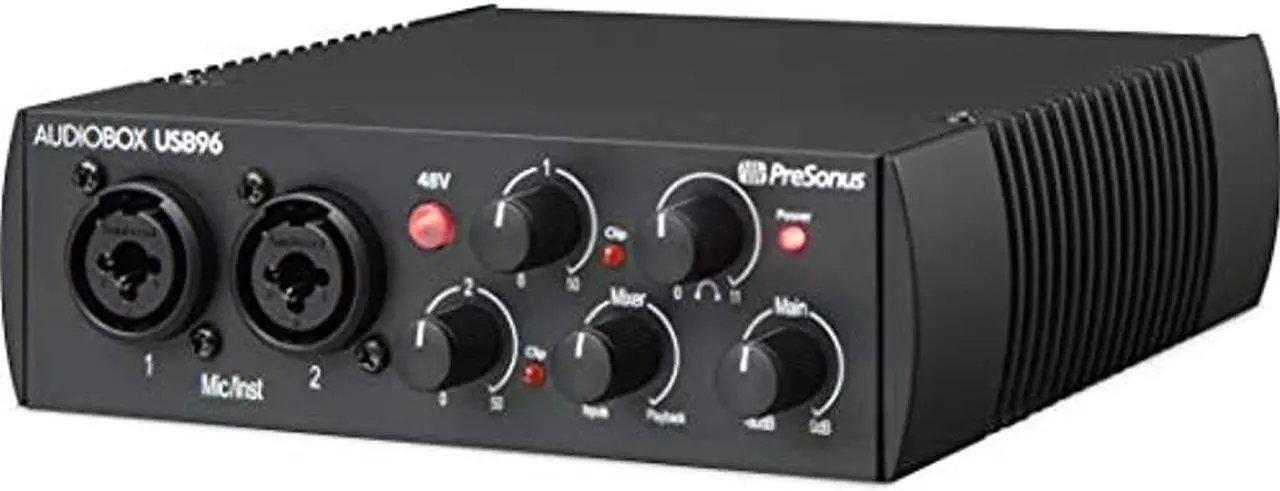 Alt view image 8 of 20 - PreSonus AudioBox 96 USB 2.0 Audio Recording Interface