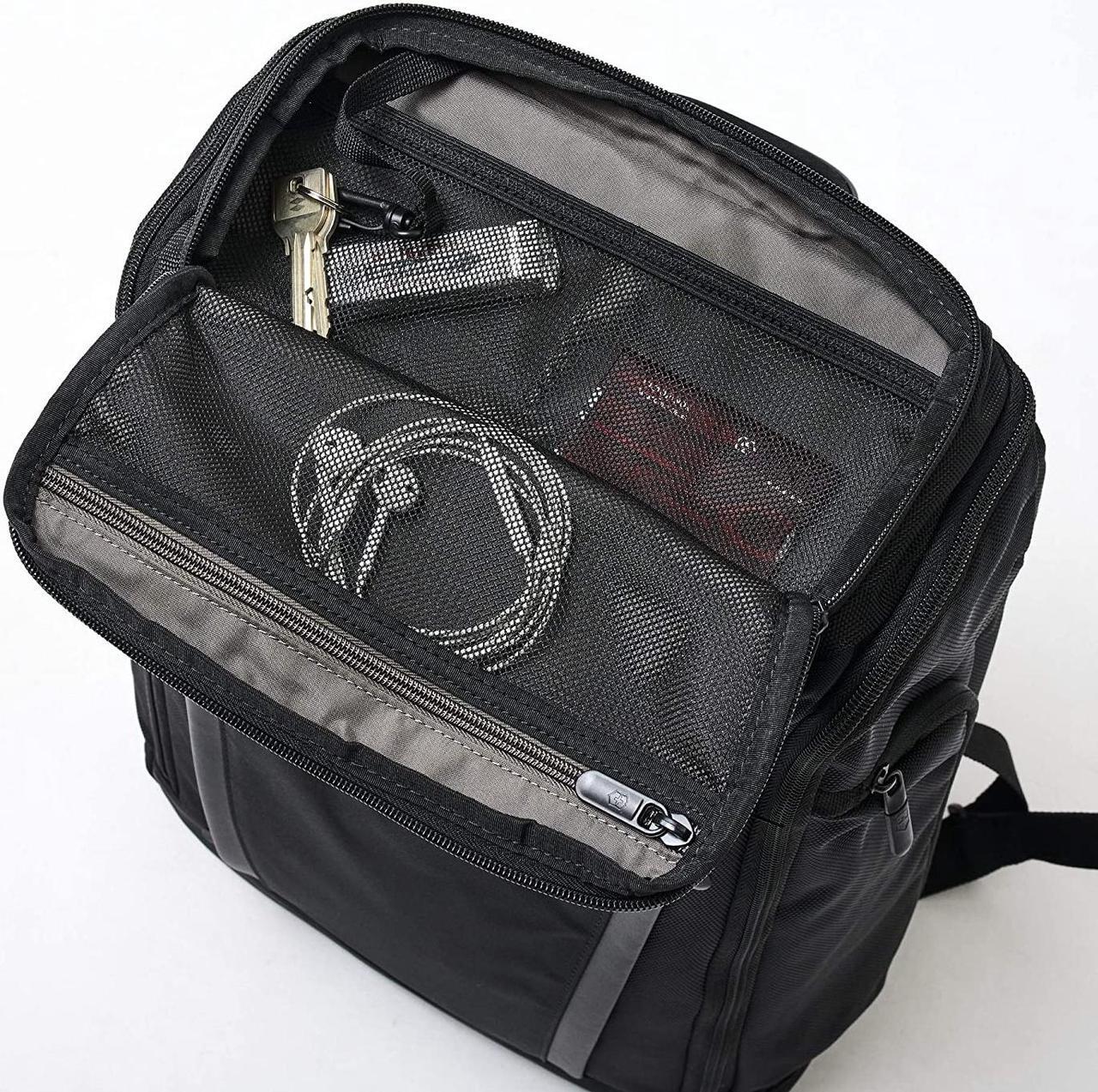 Alt view image 11 of 14 - Victorinox Altmont Fliptop Laptop Backpack - Black