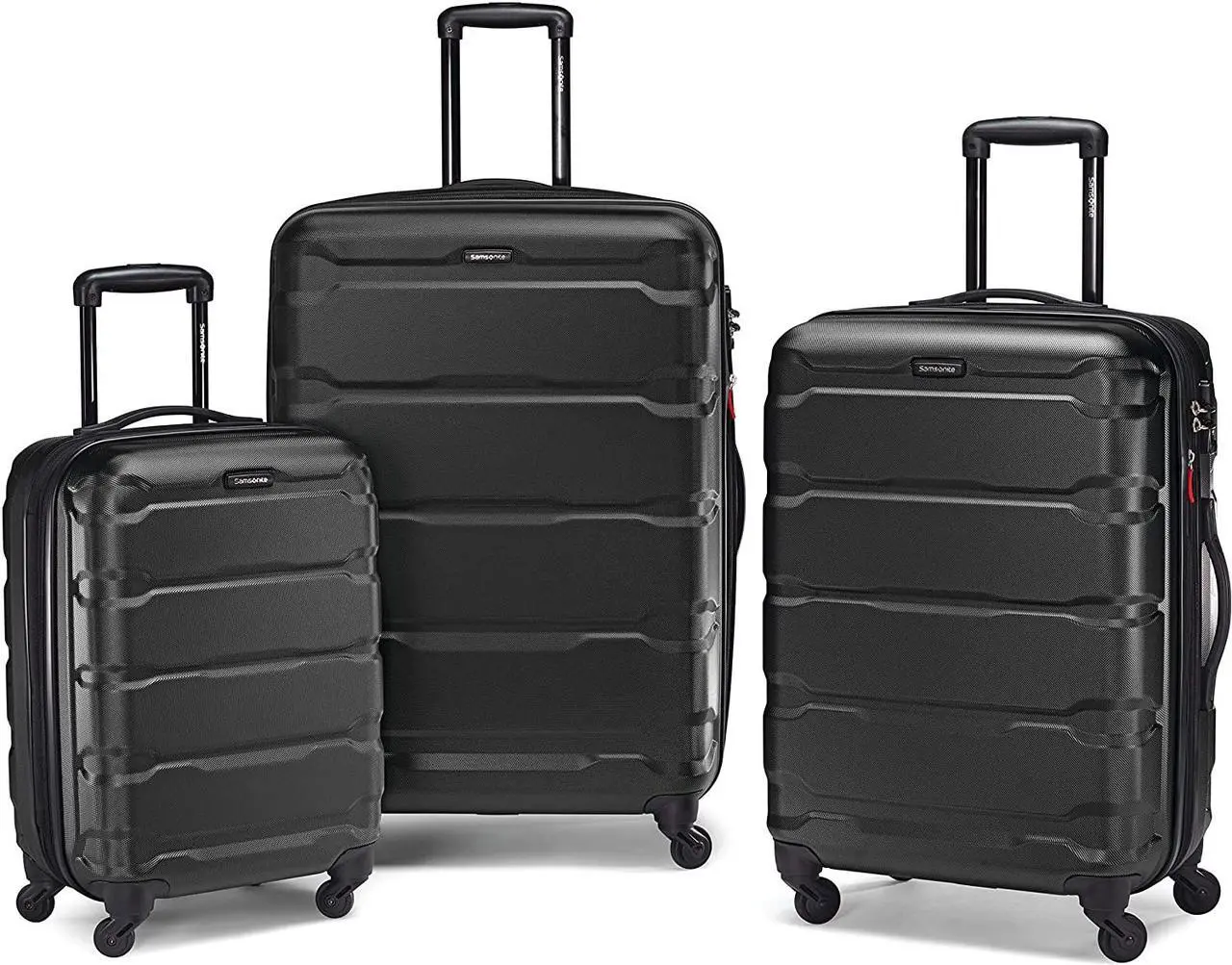 Alt view image 14 of 15 - Samsonite Omni Hardside 3-Piece Nested Set - Black