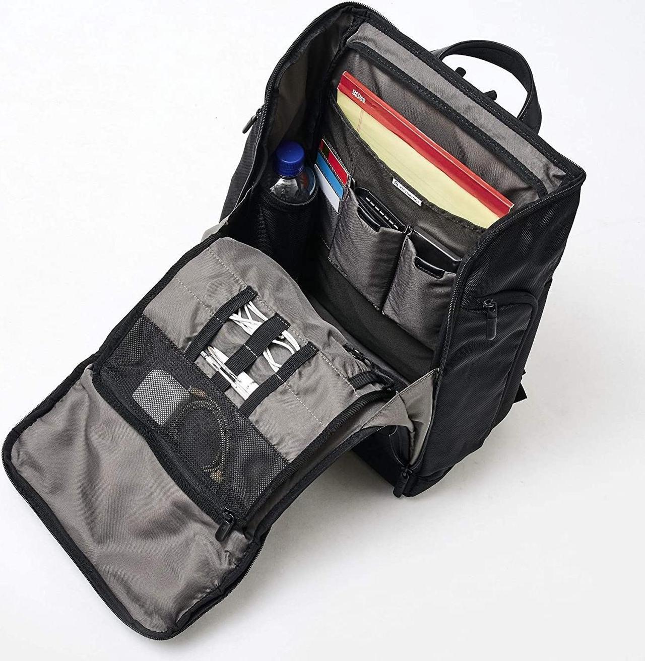 Alt view image 10 of 14 - Victorinox Altmont Fliptop Laptop Backpack - Black